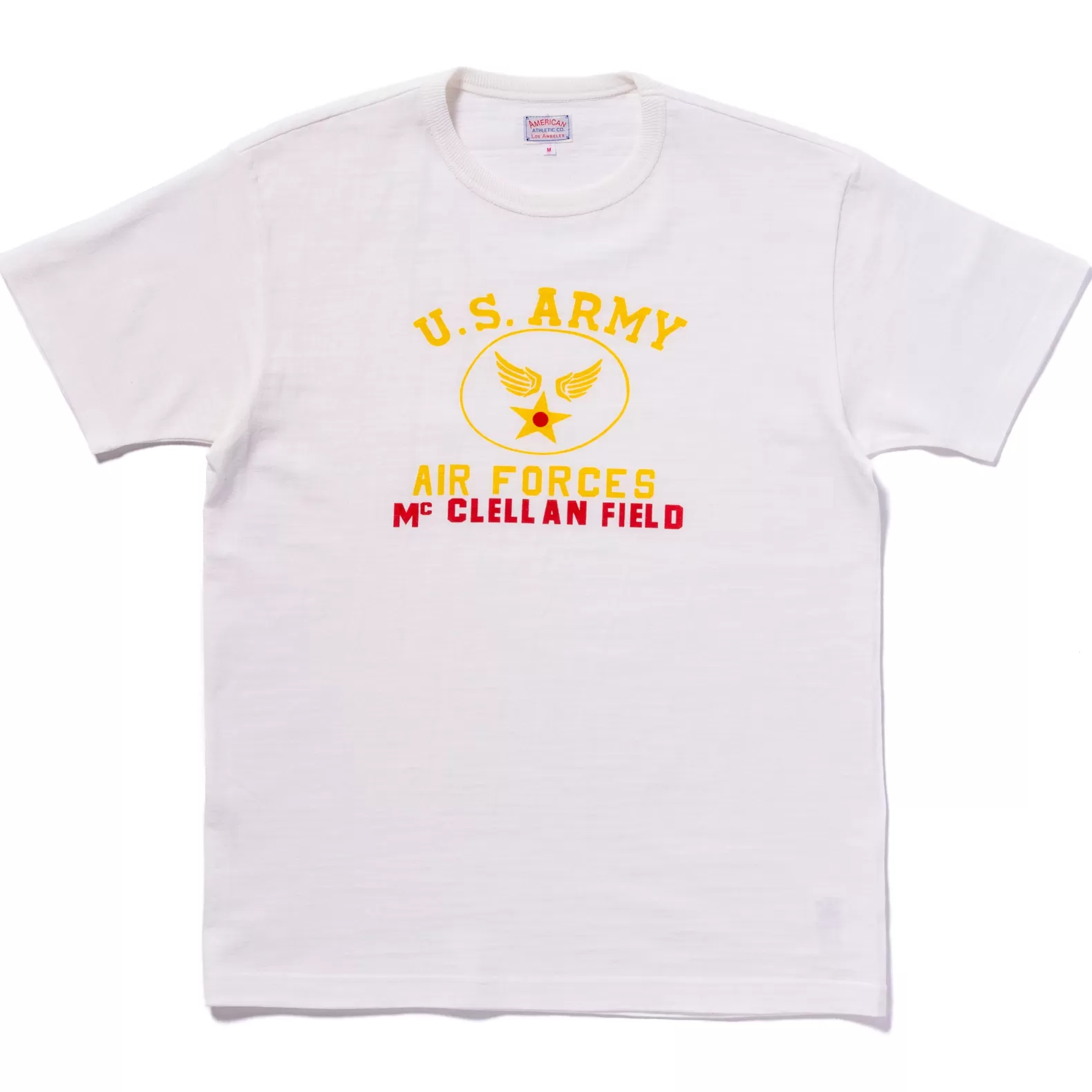 T-shirts<The Real McCoy's AMERICAN ATHLETIC TEE / USAAF McCLELLAN FIELD MILK