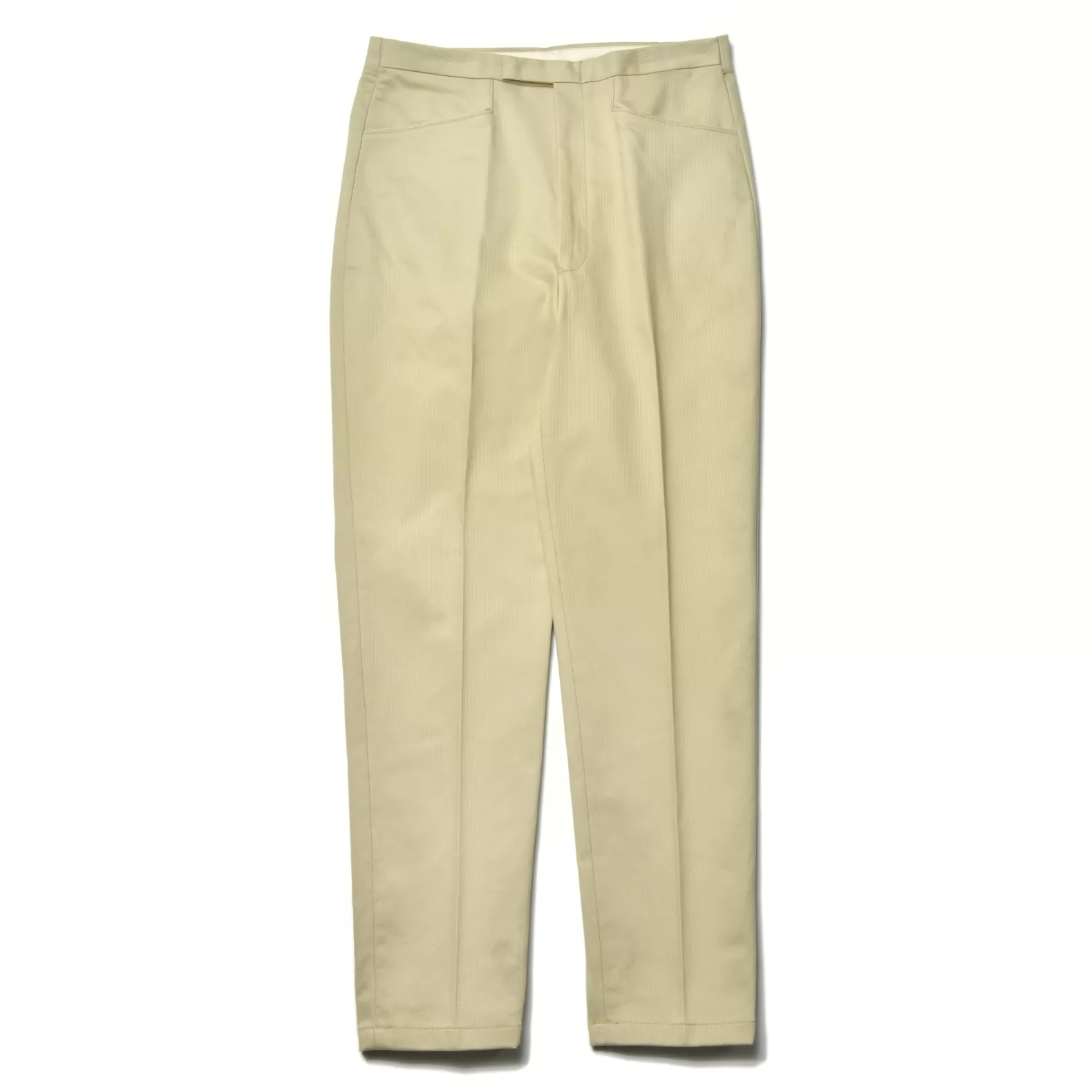 Pants<The Real McCoy's BELTED WAISTBAND TROUSER, PLAIN STITCH / PIQUE IVORY