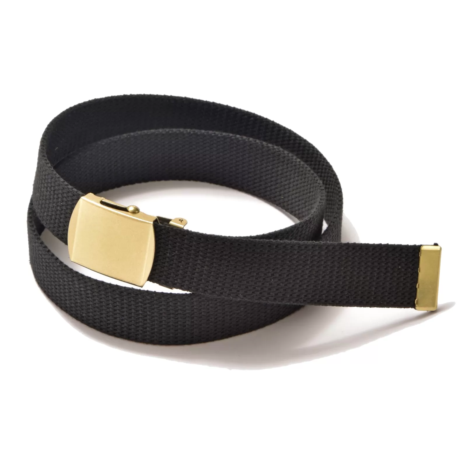 Belts<The Real McCoy's TROUSER UNIFORM BELT BLACK