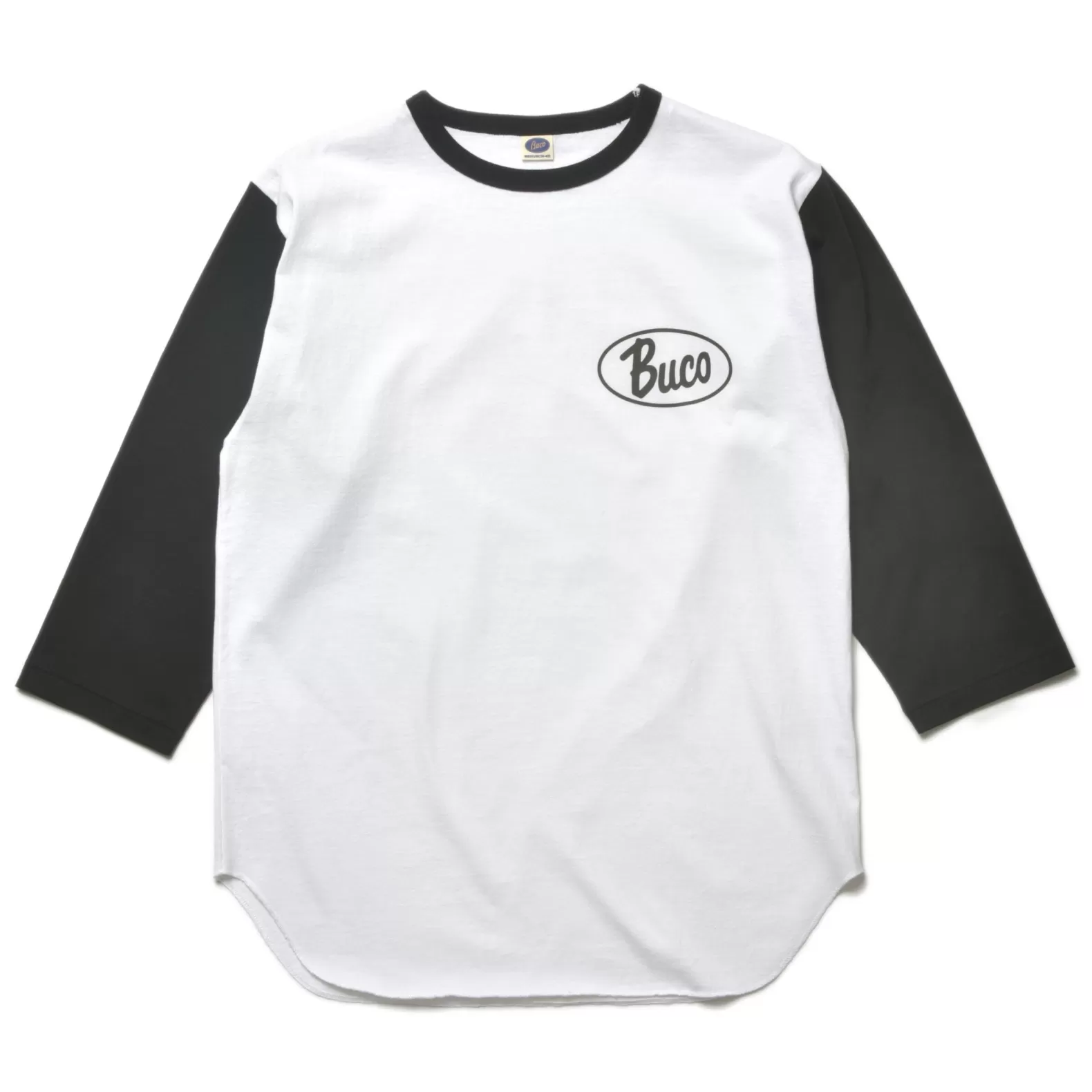 T-shirts<The Real McCoy's BUCO BASEBALL TEE / OVAL LOGO WHITE