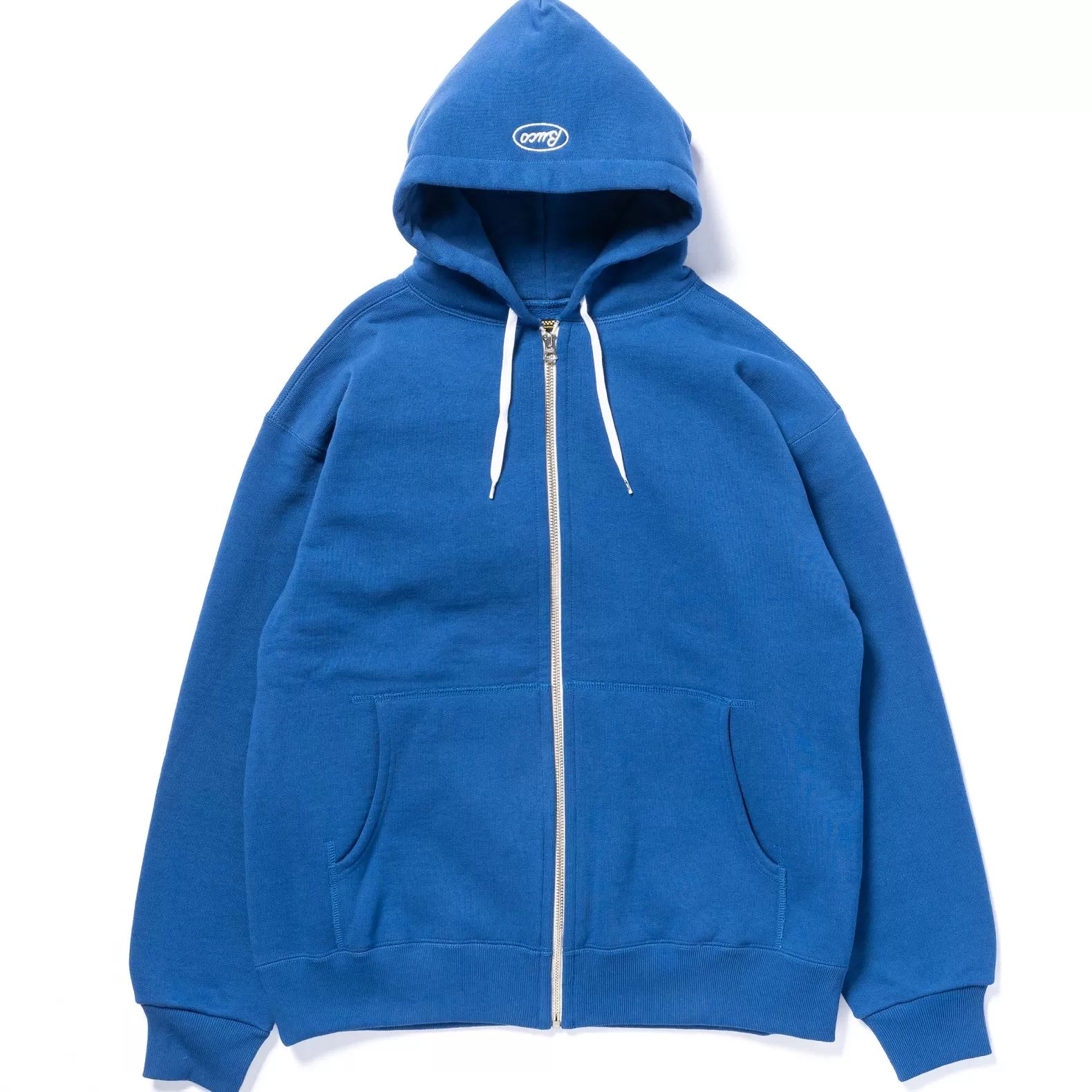 Sweatshirts<The Real McCoy's BUCO F/Z PARKA SWEATSHIRT R.BLUE