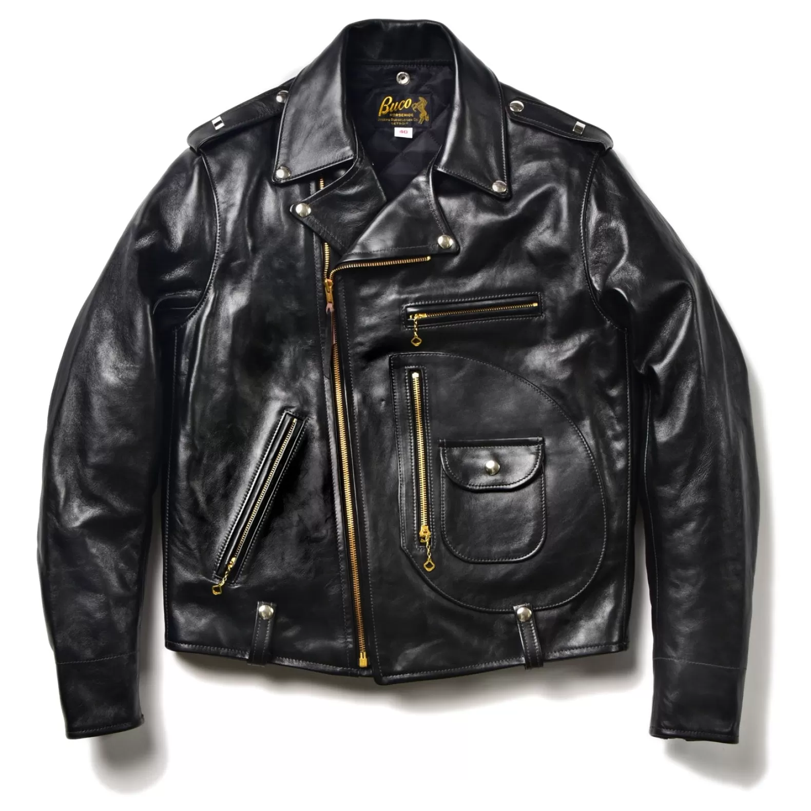 Leather<The Real McCoy's BUCO J-24 JACKET BLACK