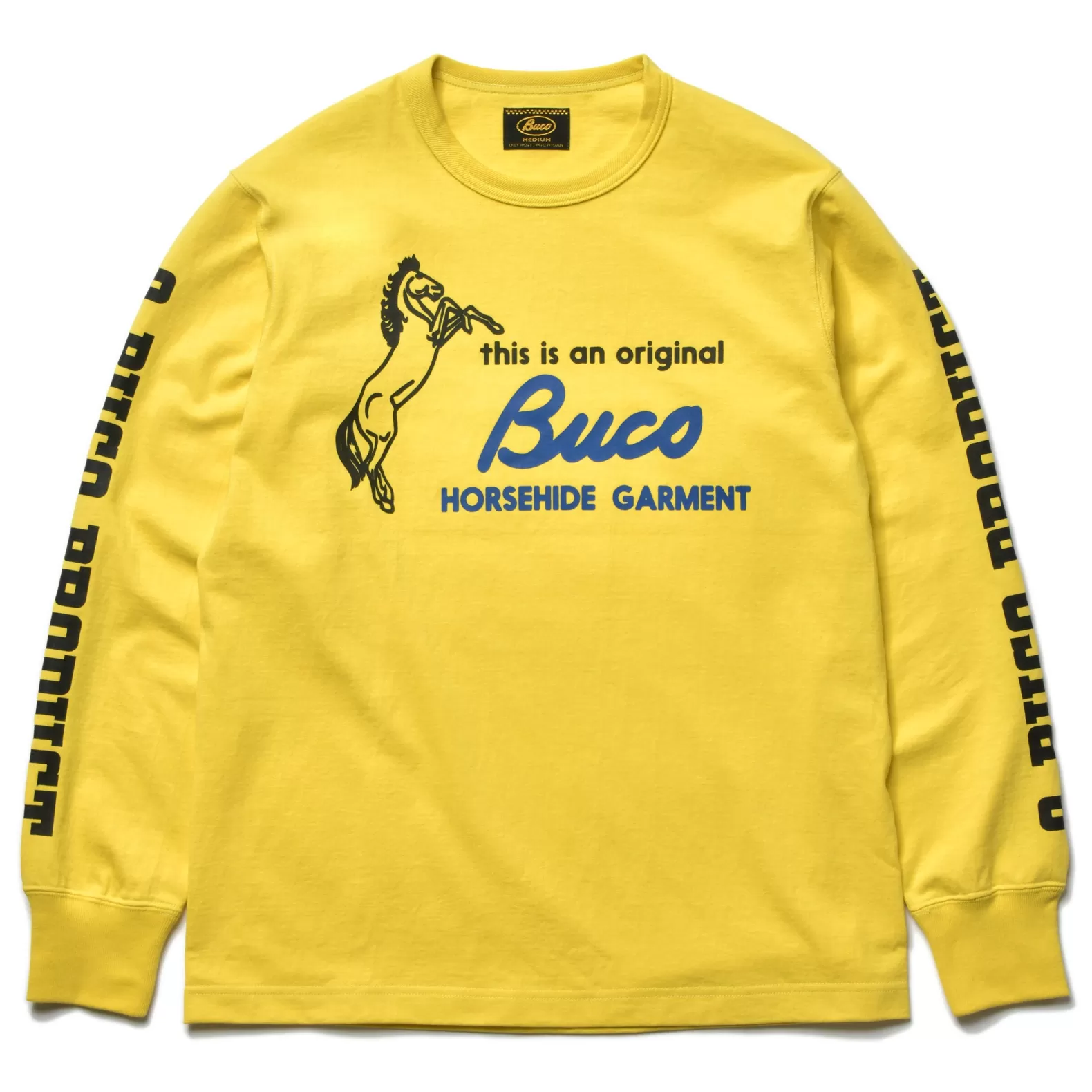 T-shirts<The Real McCoy's BUCO L/S TEE / THIS IS AN ORIGINAL BUCO CANARY