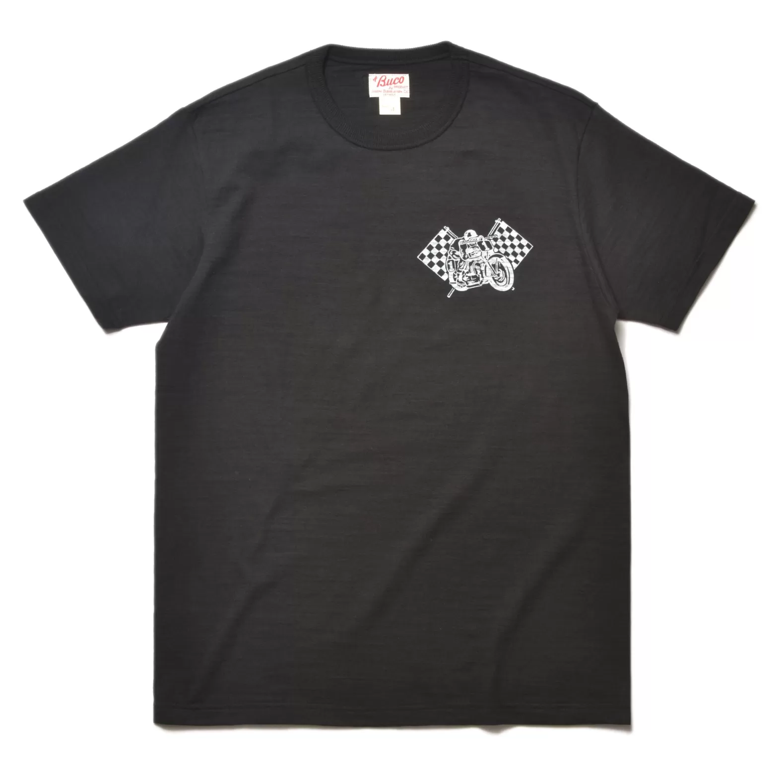 T-shirts<The Real McCoy's BUCO LW TEE / BEST FOR THE ENTHUSIAST BLACK