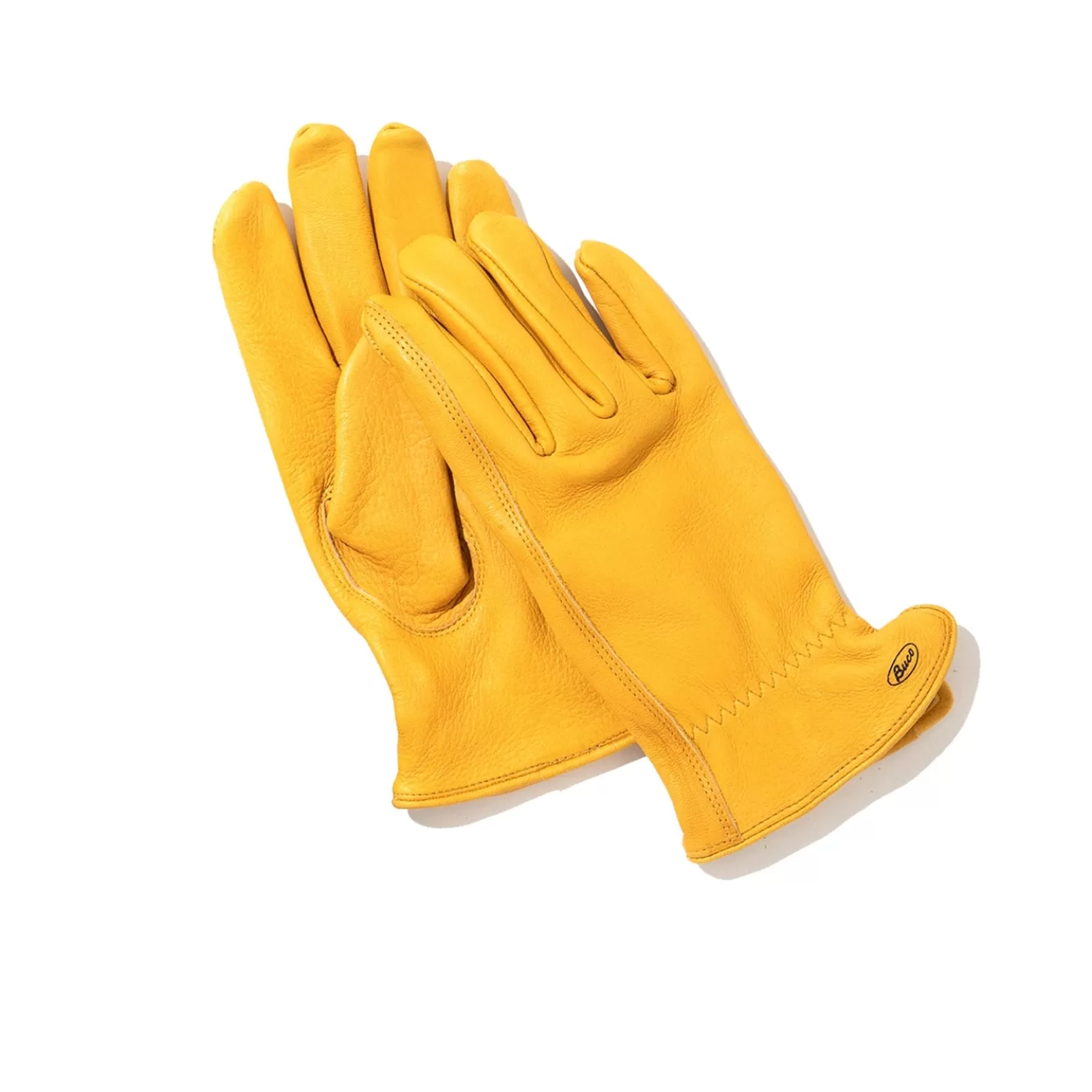 Gloves<The Real McCoy's BUCO MOTORCYCLE GLOVE / DEERSKIN Yellow