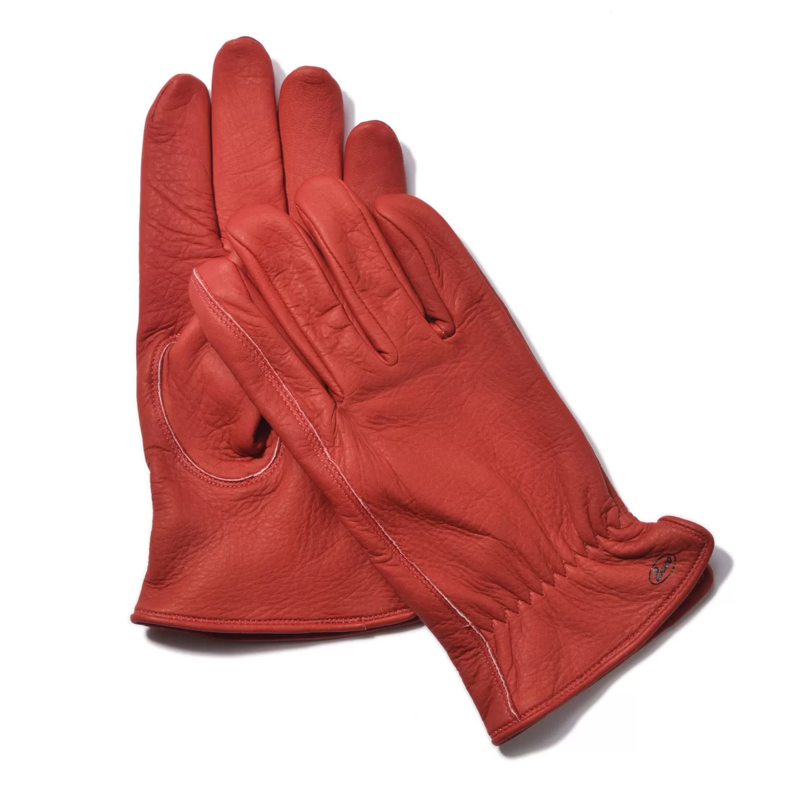 Gloves<The Real McCoy's BUCO MOTORCYCLE GLOVE / DEERSKIN RED