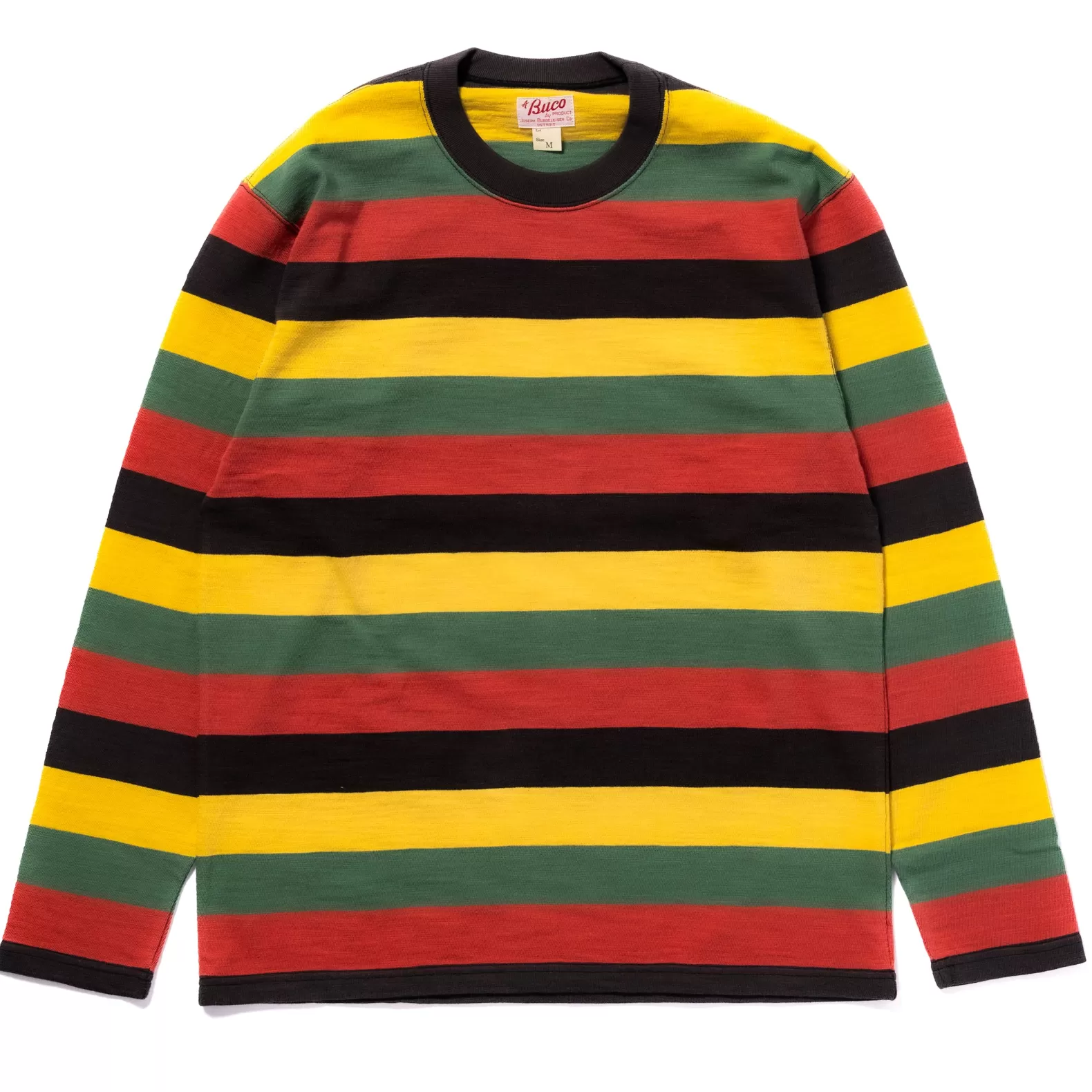 T-shirts<The Real McCoy's BUCO STRIPE TEE L/S TRICOLOR