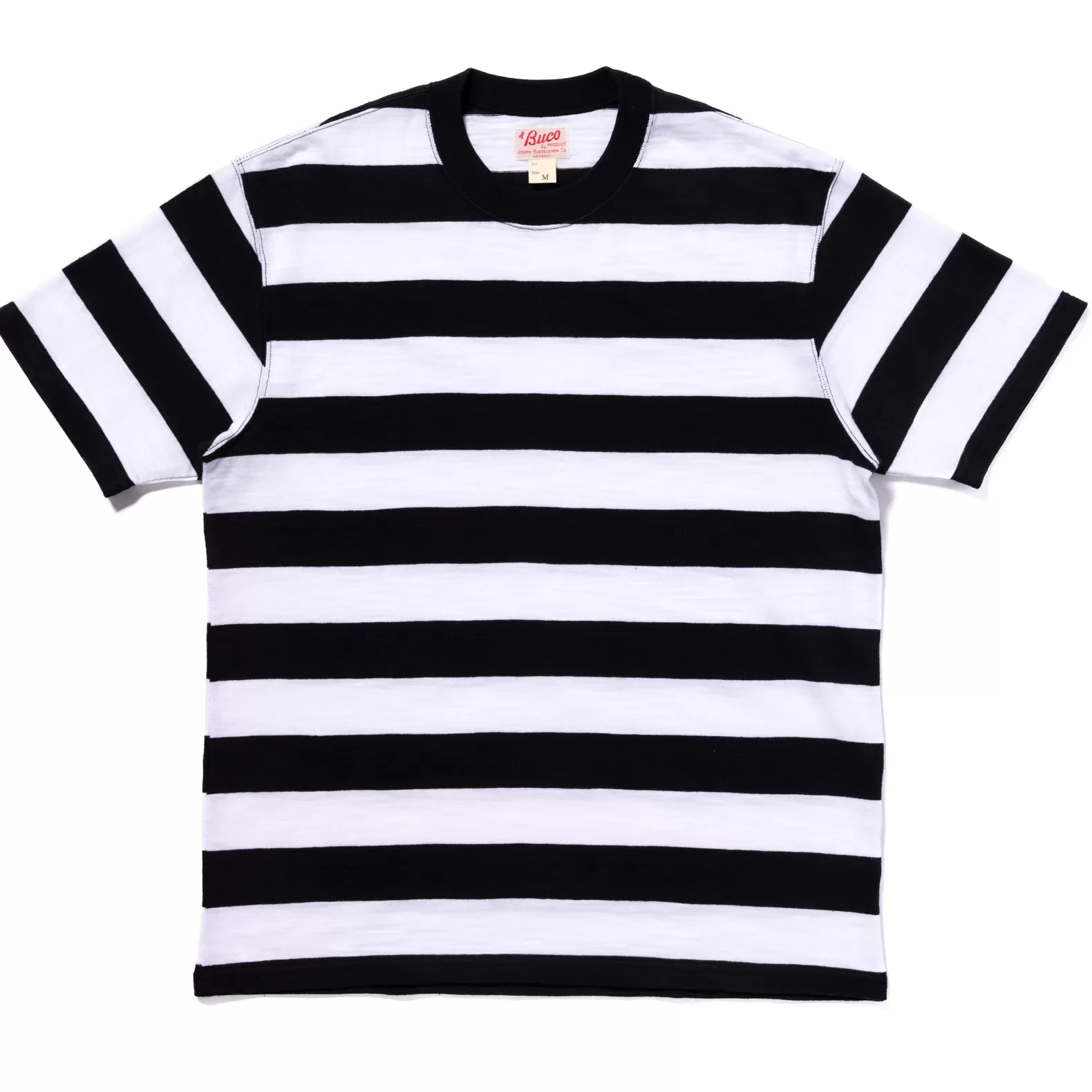 T-shirts<The Real McCoy's BUCO STRIPE TEE S/S WHITE