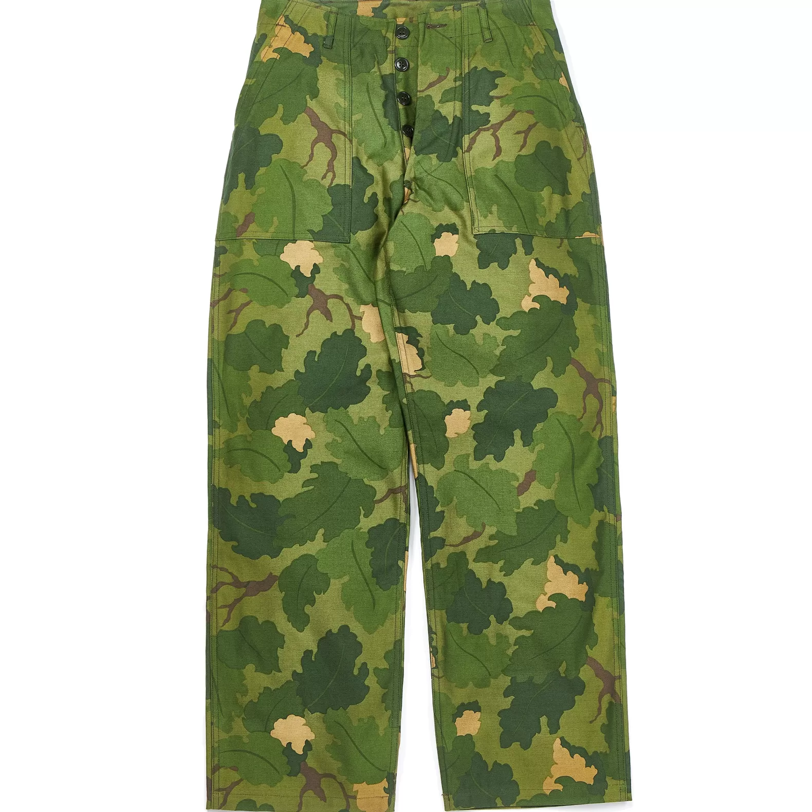 Pants<The Real McCoy's CAMOUFLAGE CIVILIAN TROUSERS / MITCHELL PATTERN GREEN