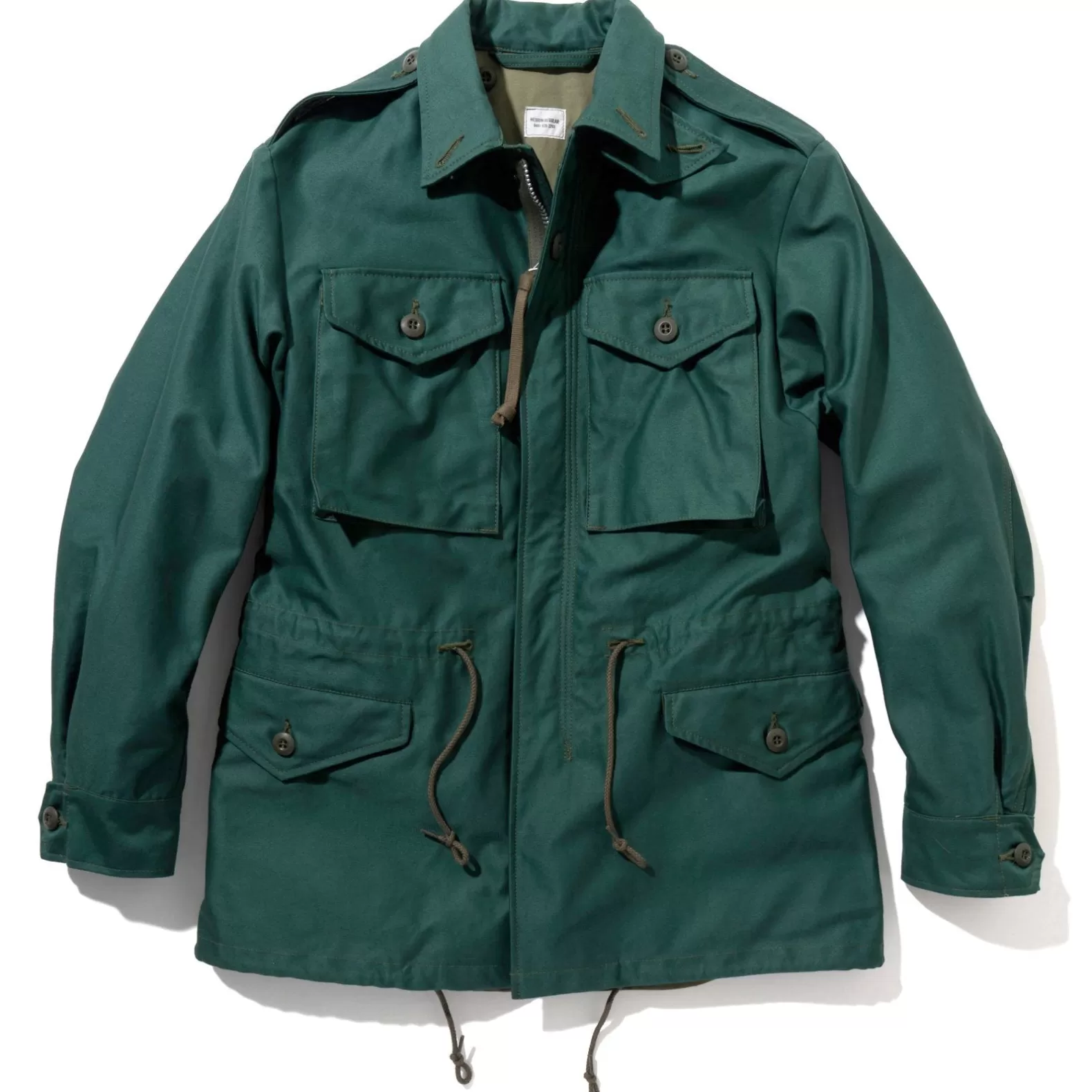 Military<The Real McCoy's COAT, MAN'S, COTTON WIND RESISTANT AGGRESSOR GREEN