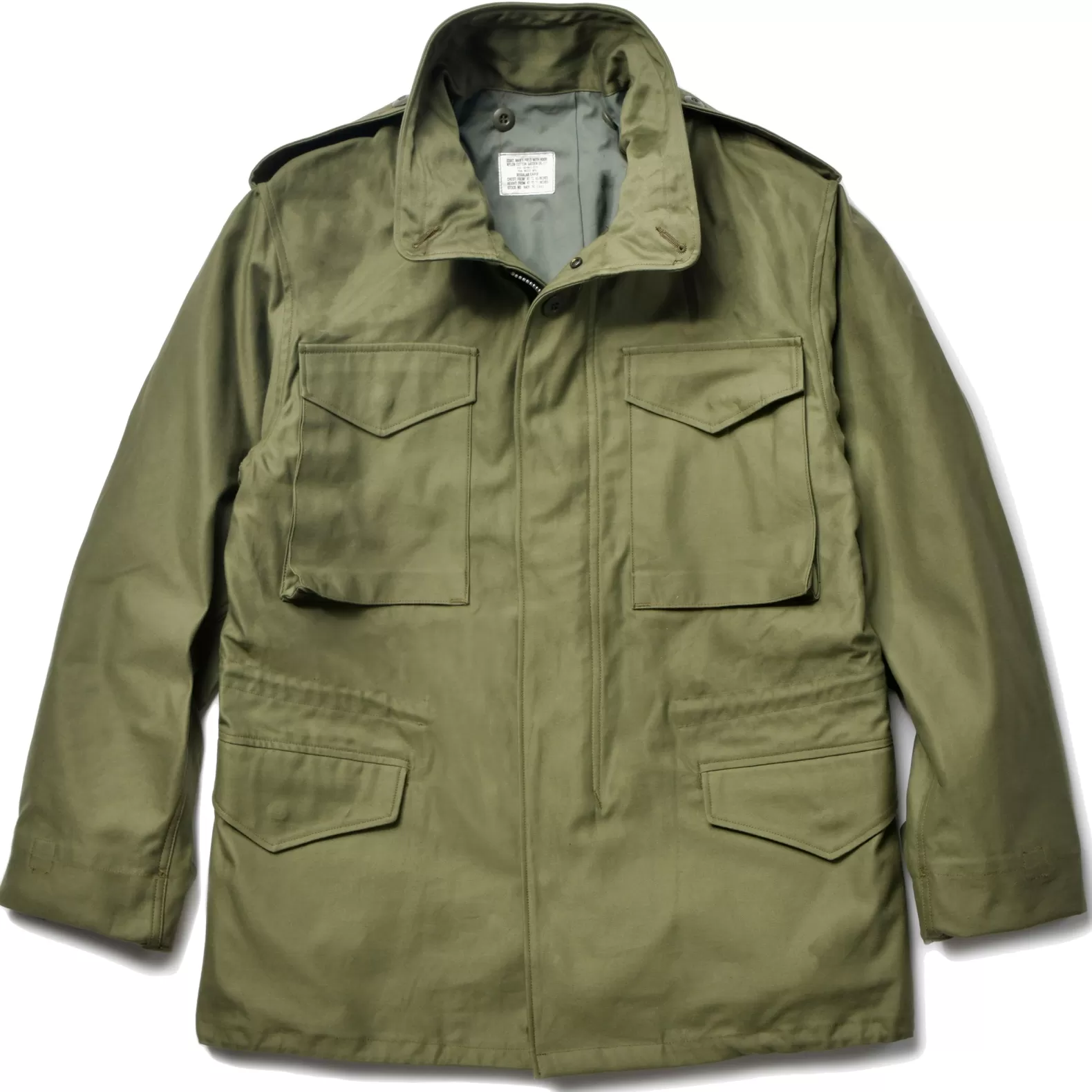 Military<The Real McCoy's COAT, MAN'S, FIELD, M-65 OLIVE