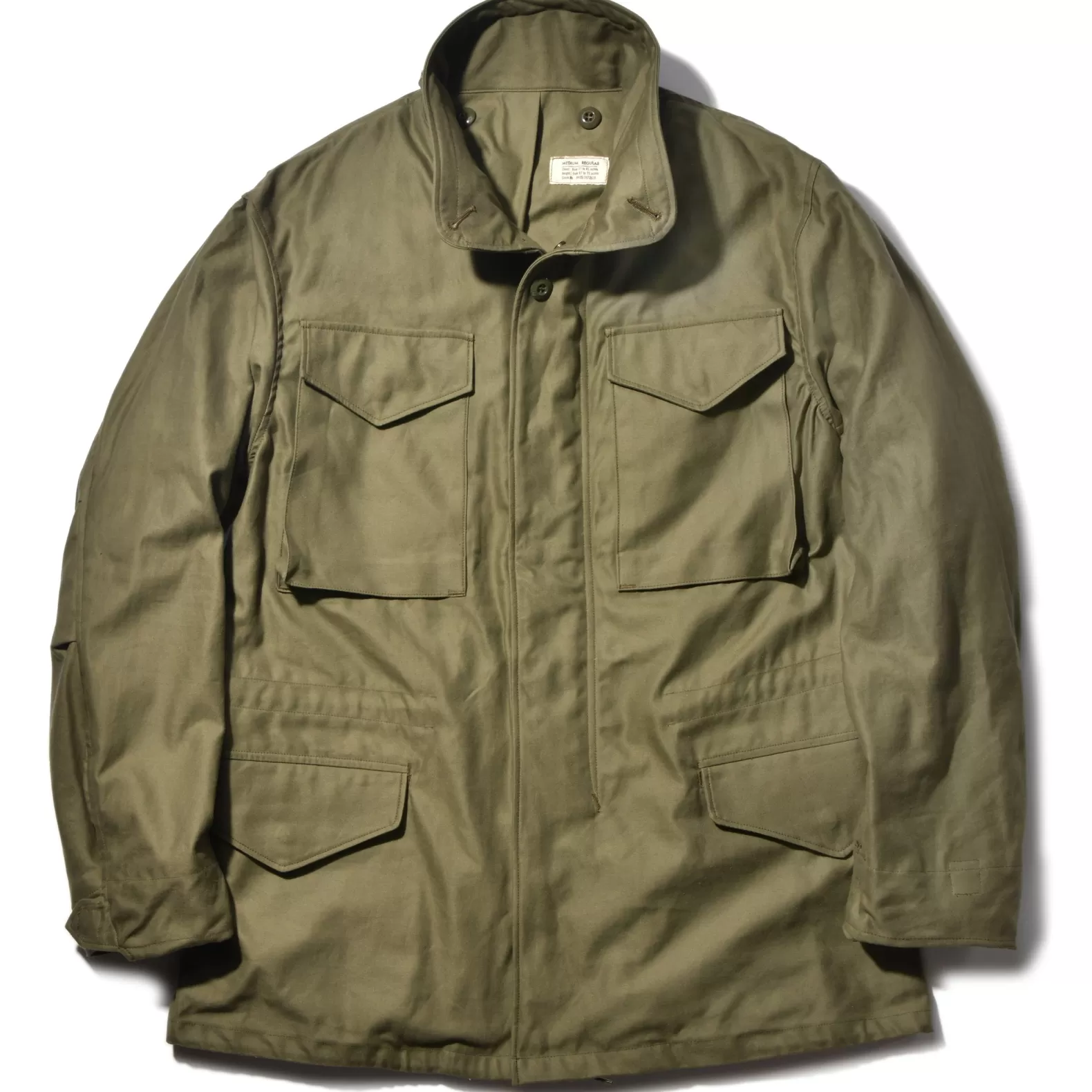 Military<The Real McCoy's COAT, MAN'S, FIELD, M-65 / EARLY MODEL OLIVE