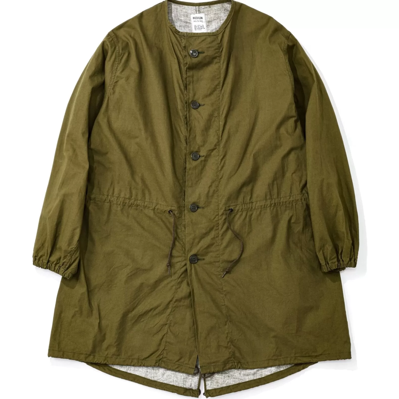 Military<The Real McCoy's COAT, VESICANT GAS PROTECTIVE OLIVE