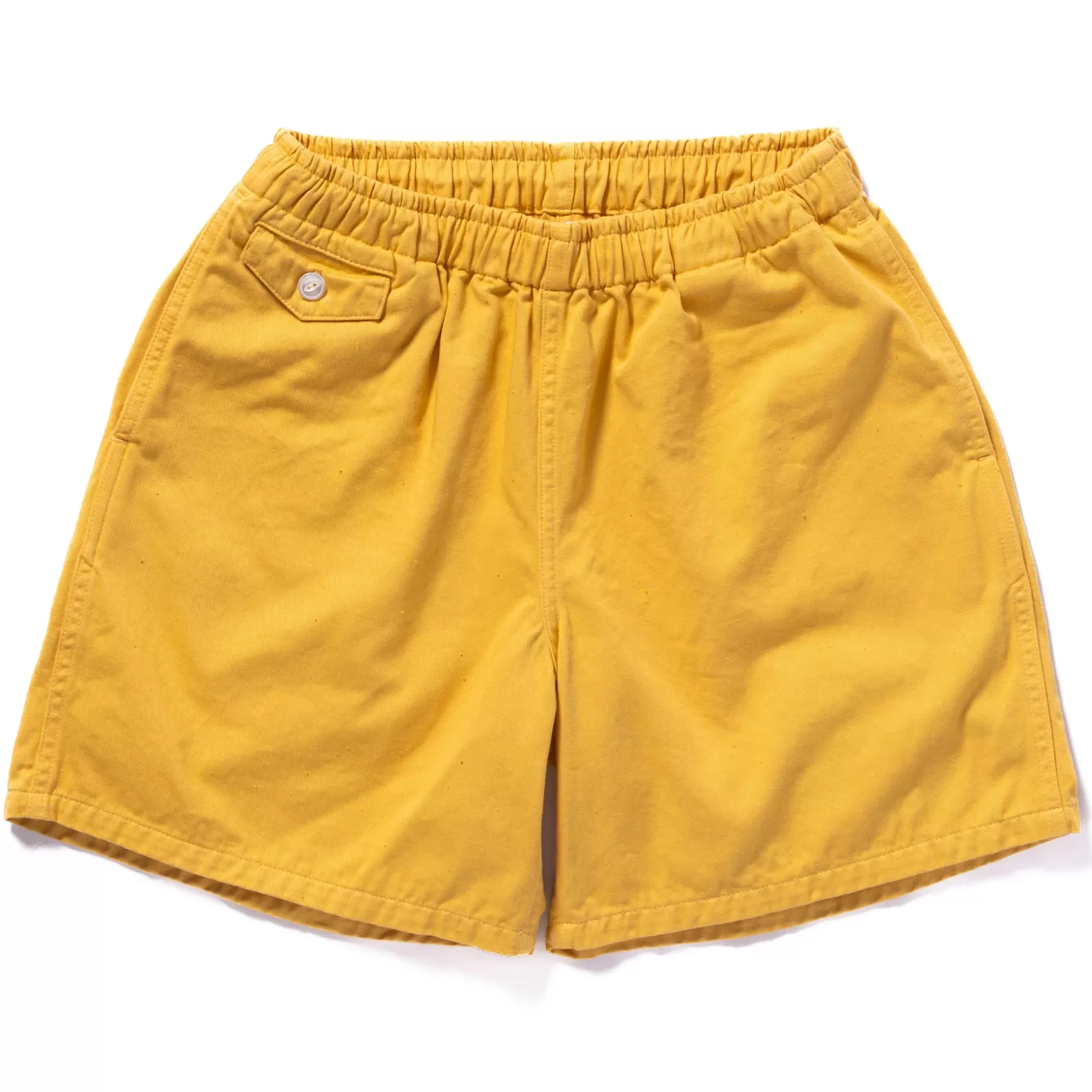 Shorts<The Real McCoy's COTTON DRILL SWIM SHORTS (OVER-DYED) YELLOW