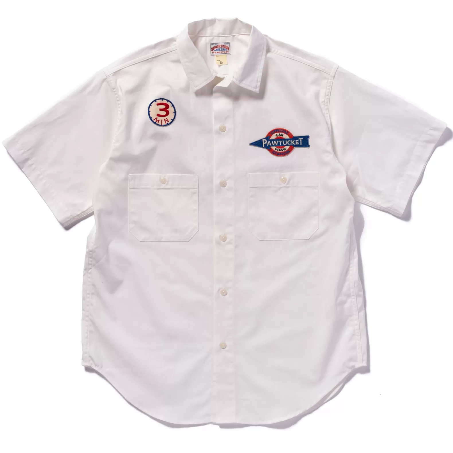 Shirts<The Real McCoy's COTTON SERVICEMAN SHIRT / PAWTUCKET WHITE