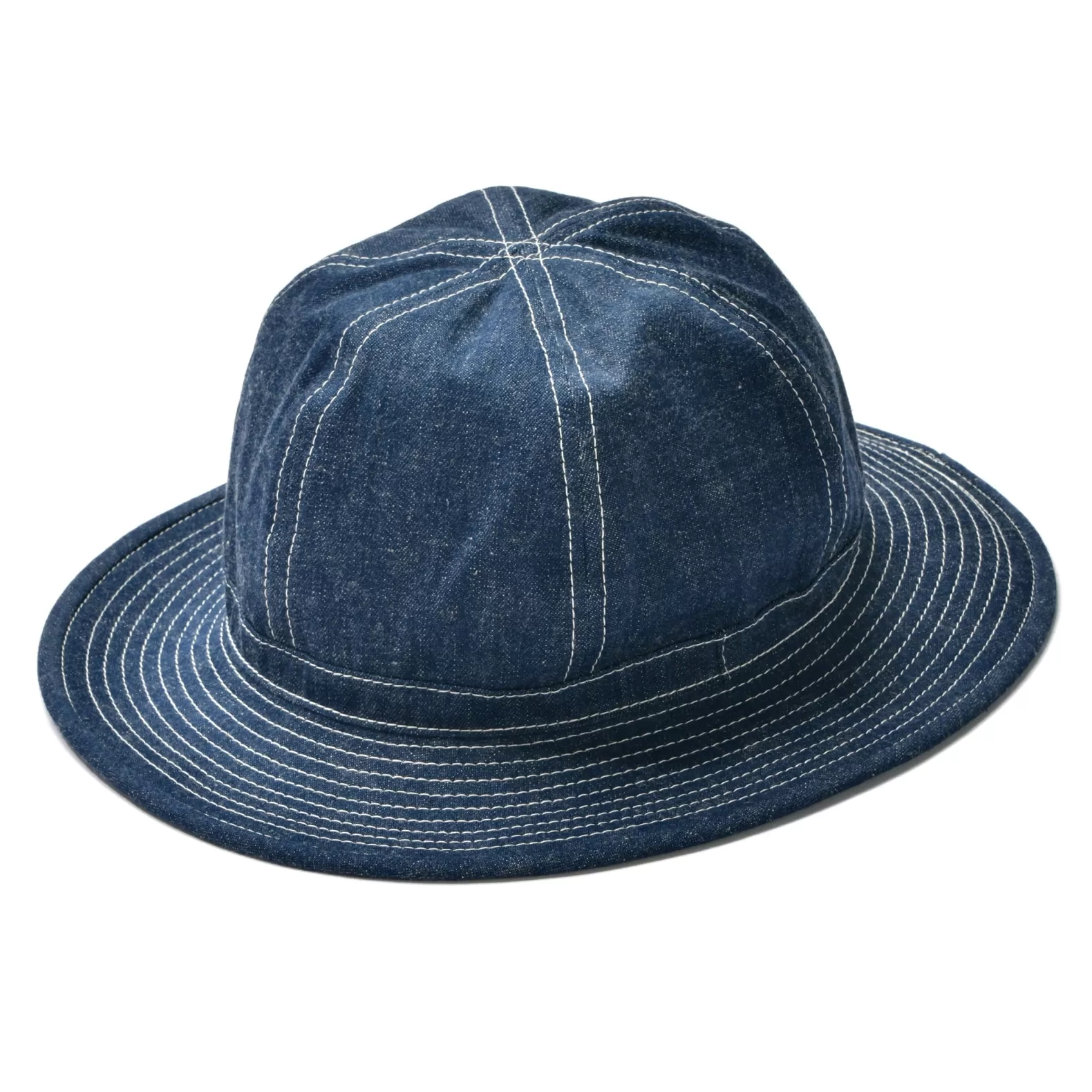 Hats<The Real McCoy's HAT, WORKING, DENIM, BLUE INDIGO