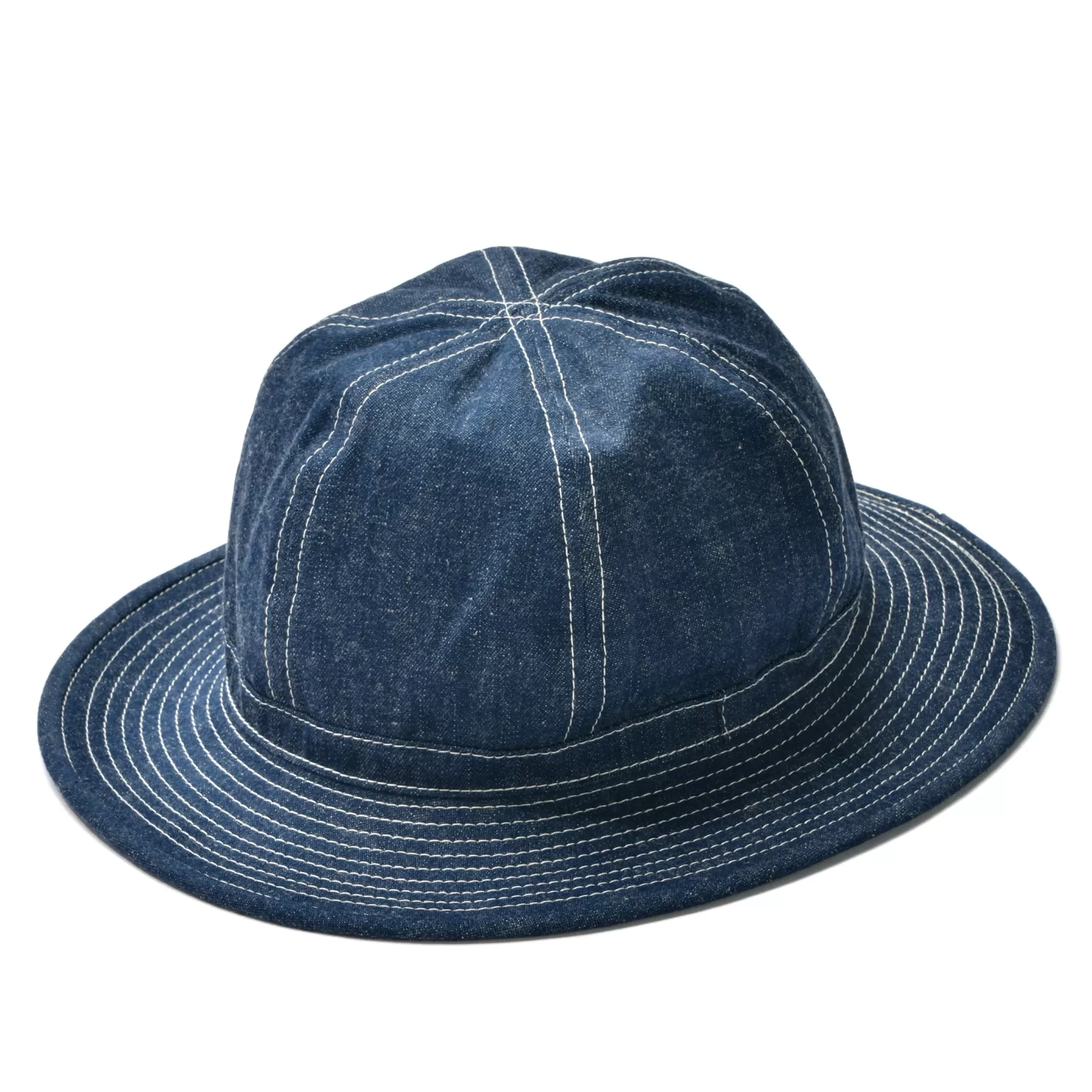 Hats<The Real McCoy's HAT, WORKING, DENIM, BLUE INDIGO