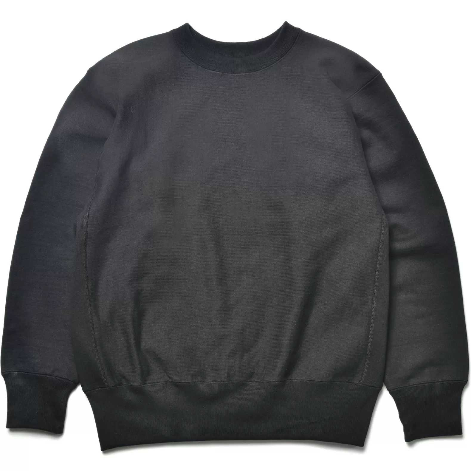 Sweatshirts<The Real McCoy's HEAVYWEIGHT CREWNECK SWEATSHIRT BLACK