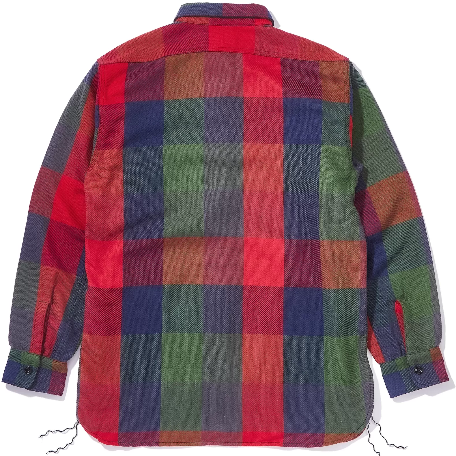 Shirts<The Real McCoy's 8HU MULTICOLOR CHECK FLANNEL SHIRT TRICOLOR