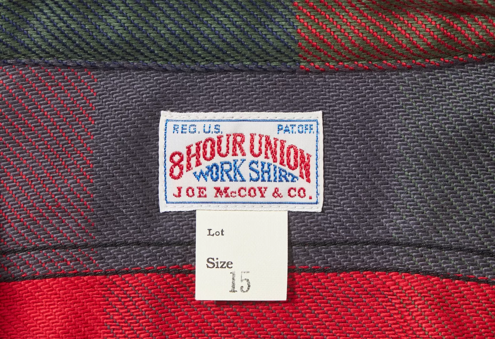 Shirts<The Real McCoy's 8HU MULTICOLOR CHECK FLANNEL SHIRT TRICOLOR