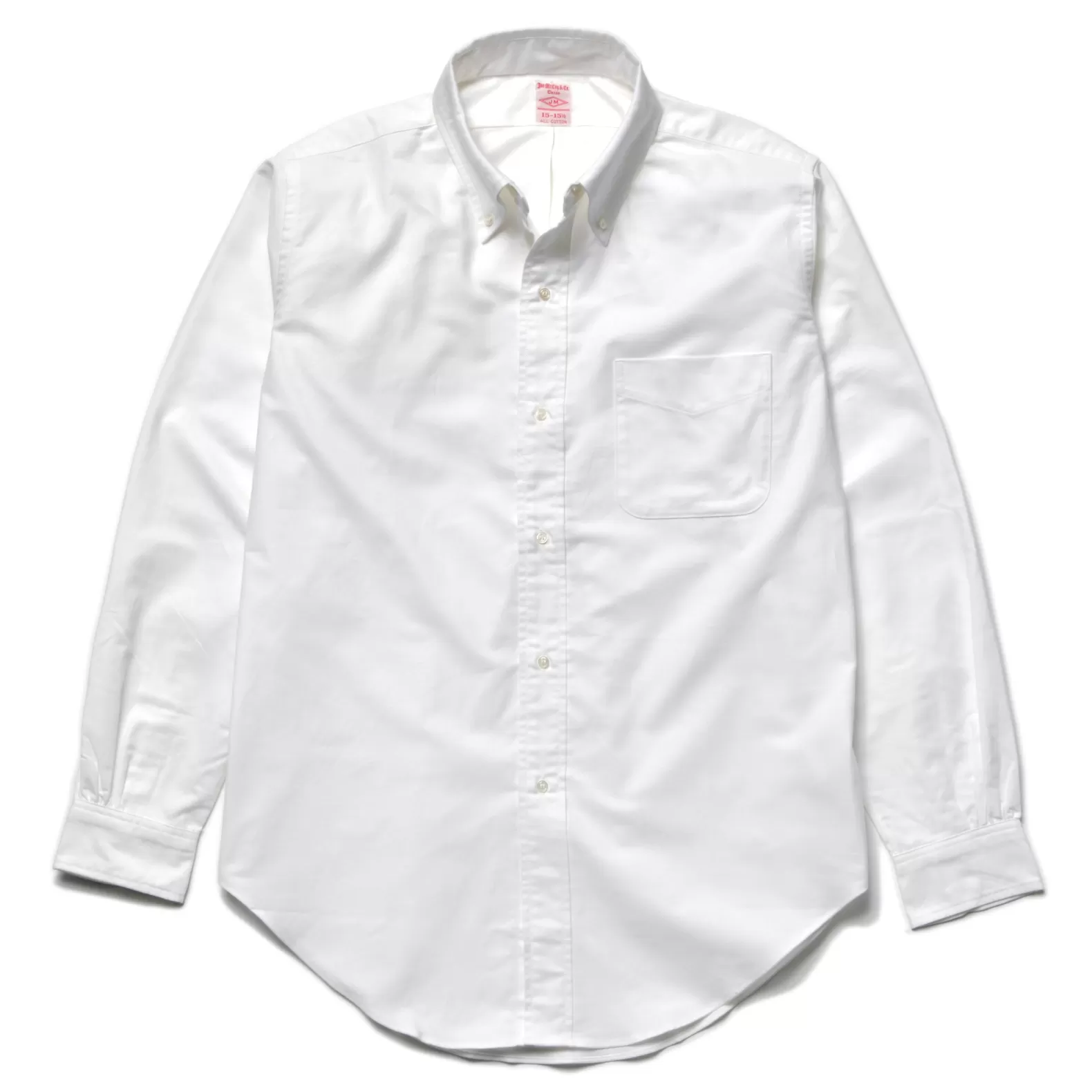 Shirts<The Real McCoy's JOE MCCOY BUTTON DOWN SHIRT WHITE