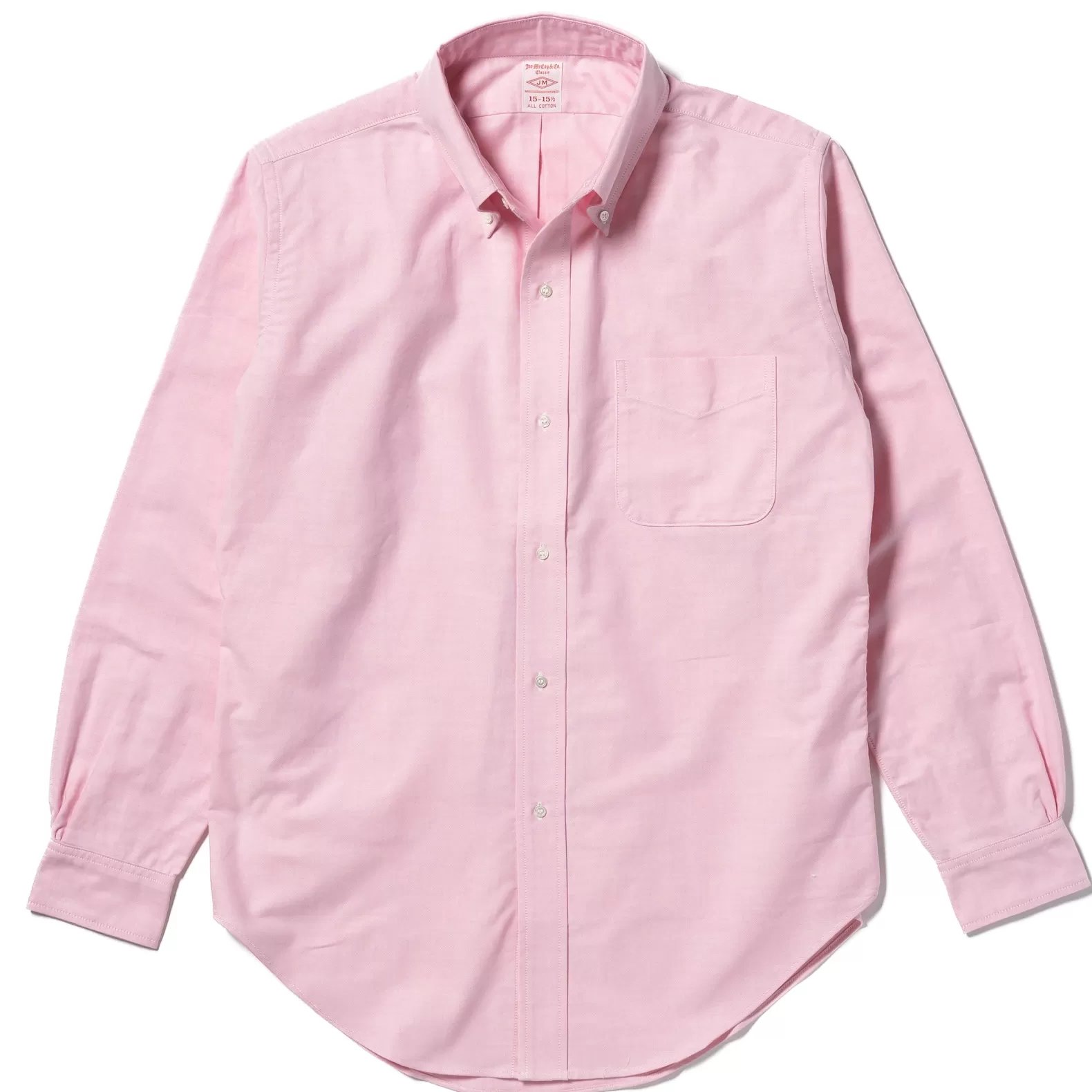 Shirts<The Real McCoy's JOE MCCOY BUTTON DOWN SHIRT PINK