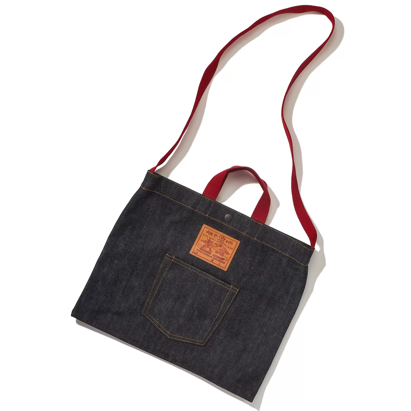 Bags<The Real McCoy's JOE McCOY DENIM SOUVENIR BAG INDIGO