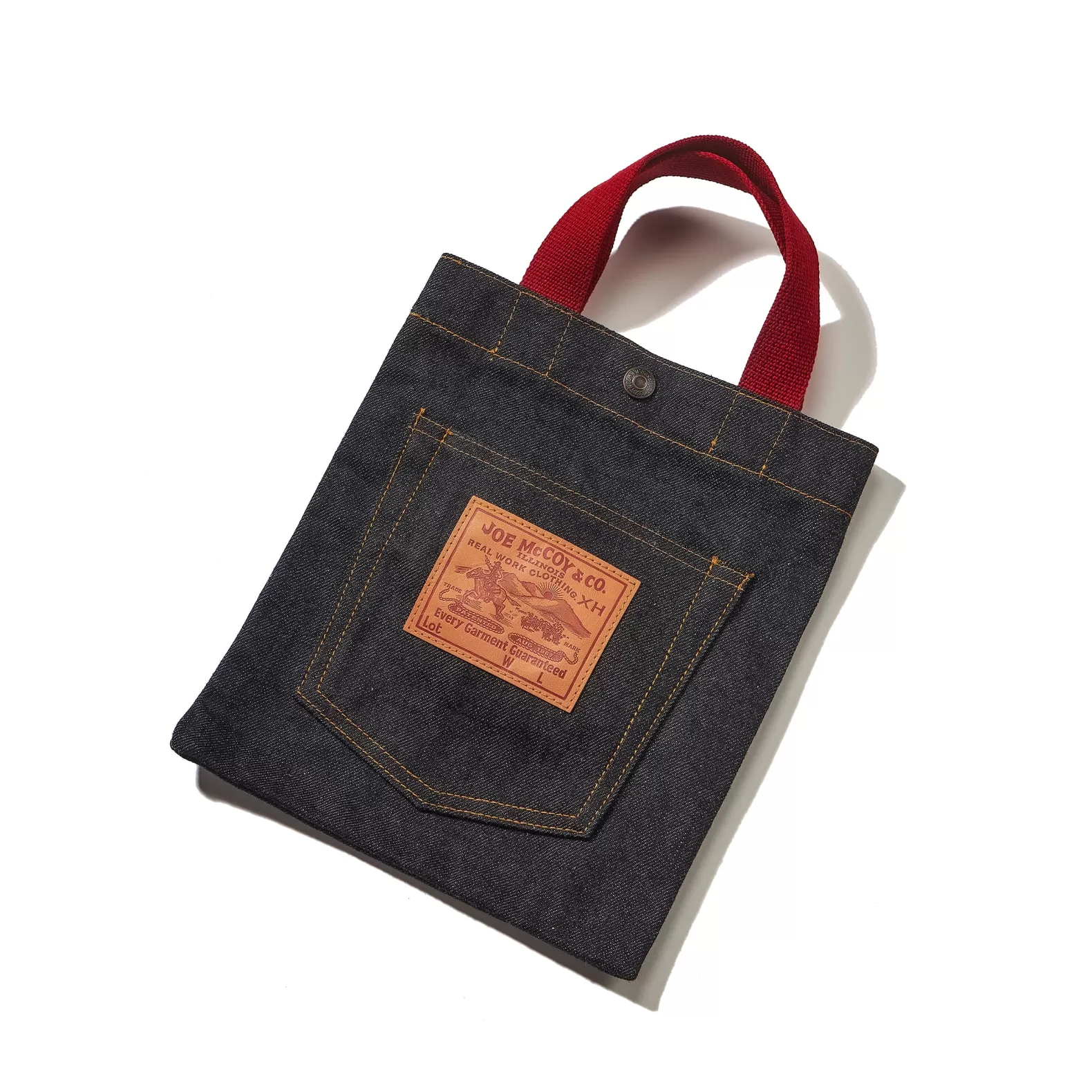 Bags<The Real McCoy's JOE McCOY DENIM SOUVENIR MINI BAG INDIGO