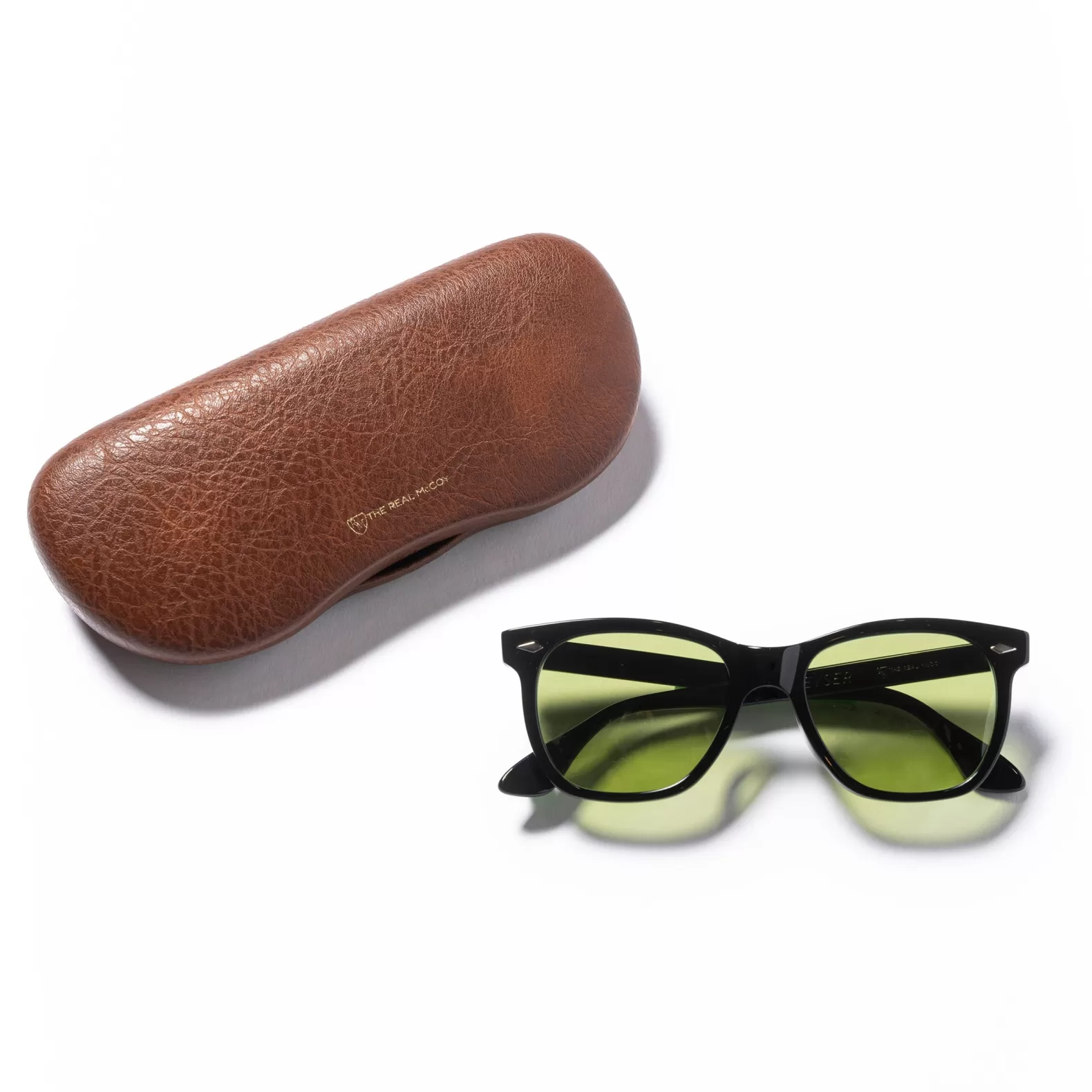 Eyewear<The Real McCoy's JOE McCOY SUNGLASSES / GEYSER BLACK FRAME Green