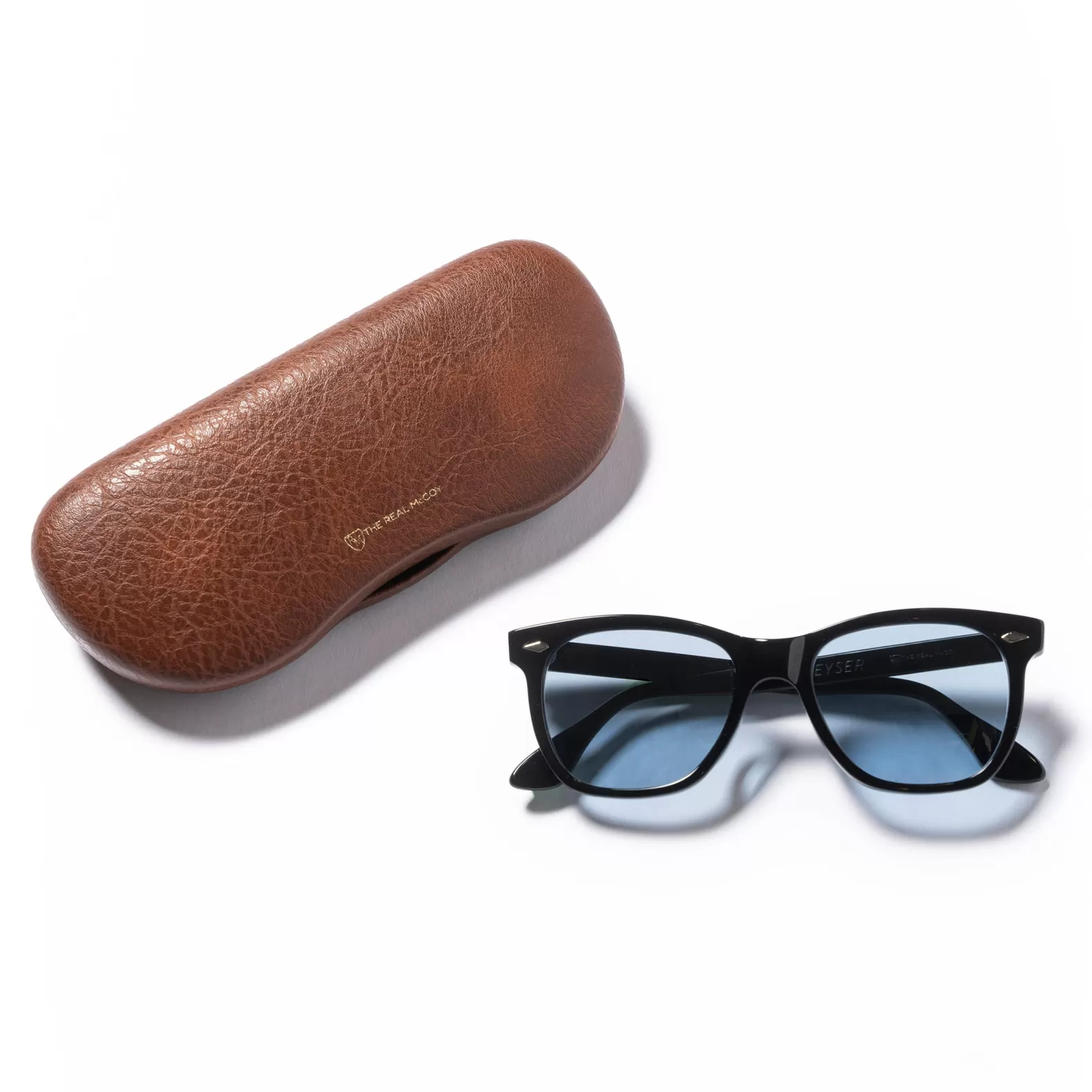 Eyewear<The Real McCoy's JOE McCOY SUNGLASSES / GEYSER BLACK FRAME Blue