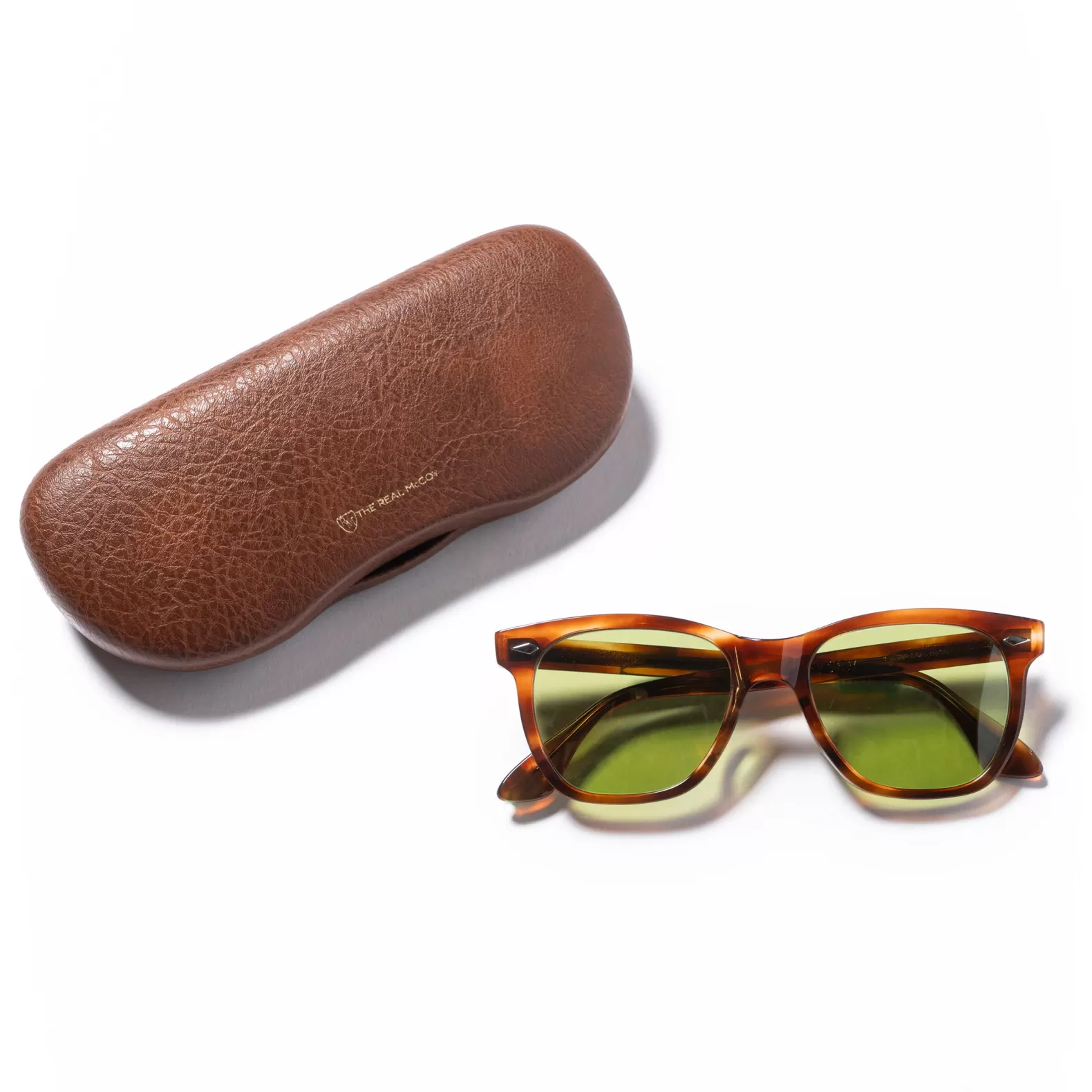 Eyewear<The Real McCoy's JOE McCOY SUNGLASSES / GEYSER BROWN FRAME Green