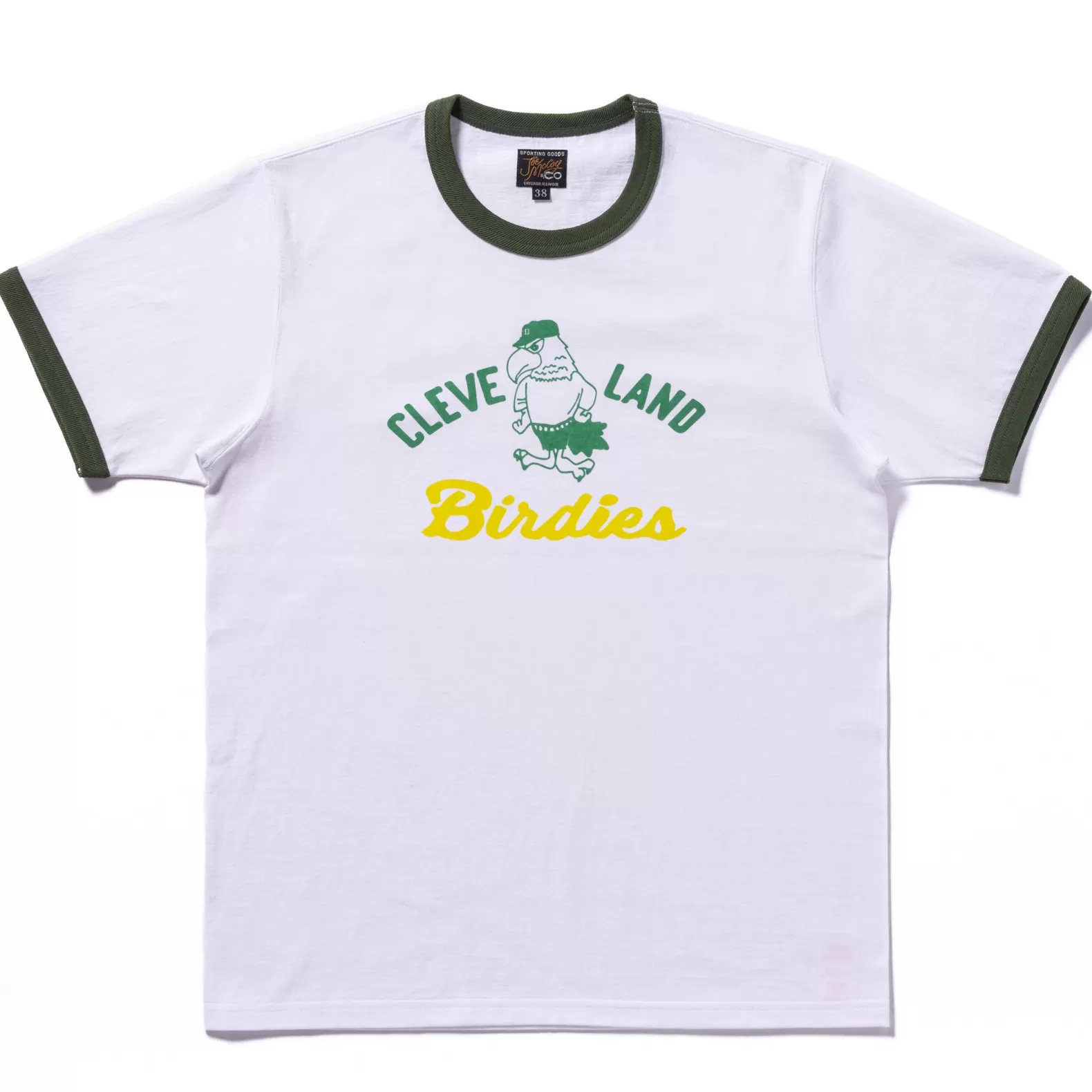 T-shirts<The Real McCoy's JOE MCCOY TEE / BIRDIES WHITE/FORSET