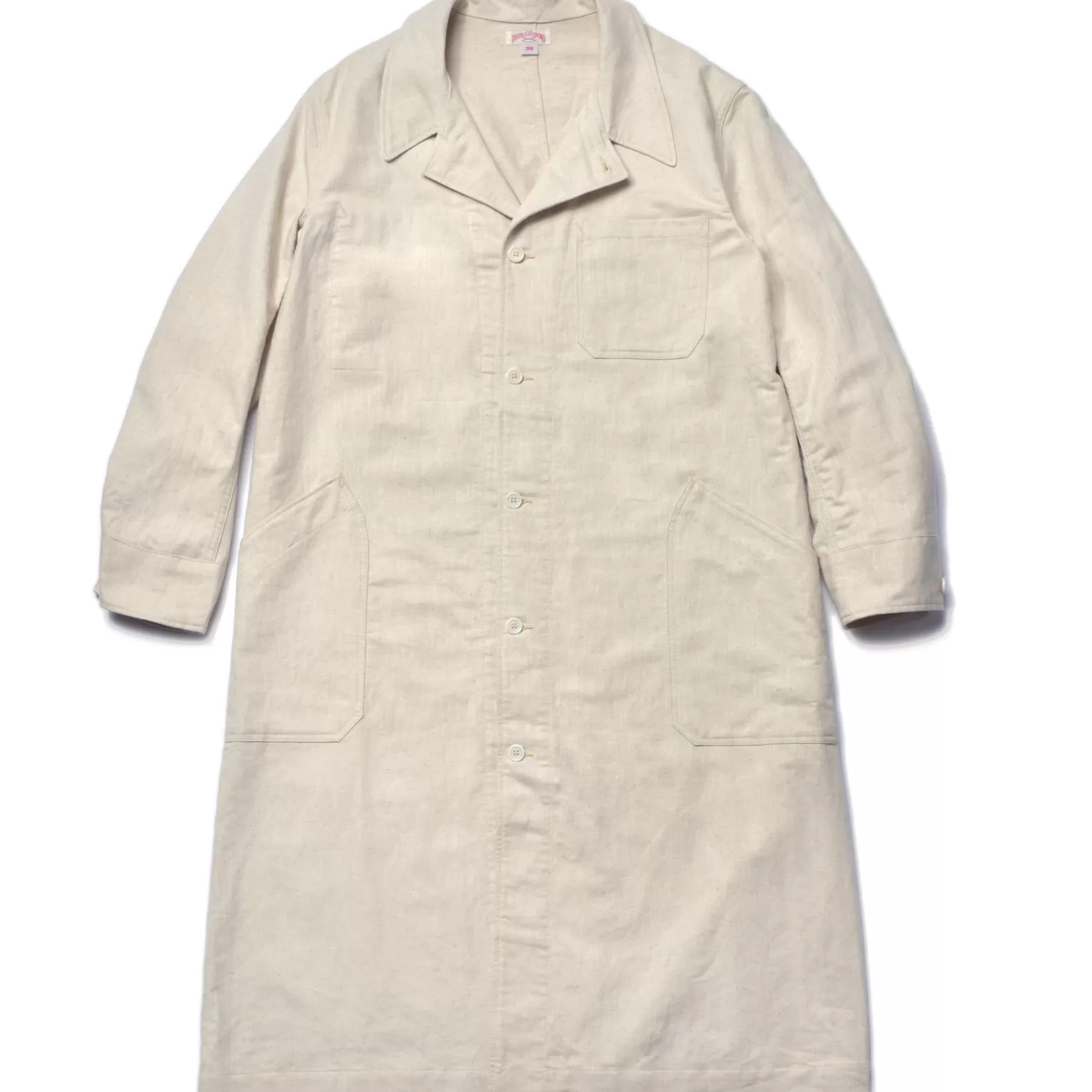 Recreation<The Real McCoy's LINEN ATELIER COAT BEIGE