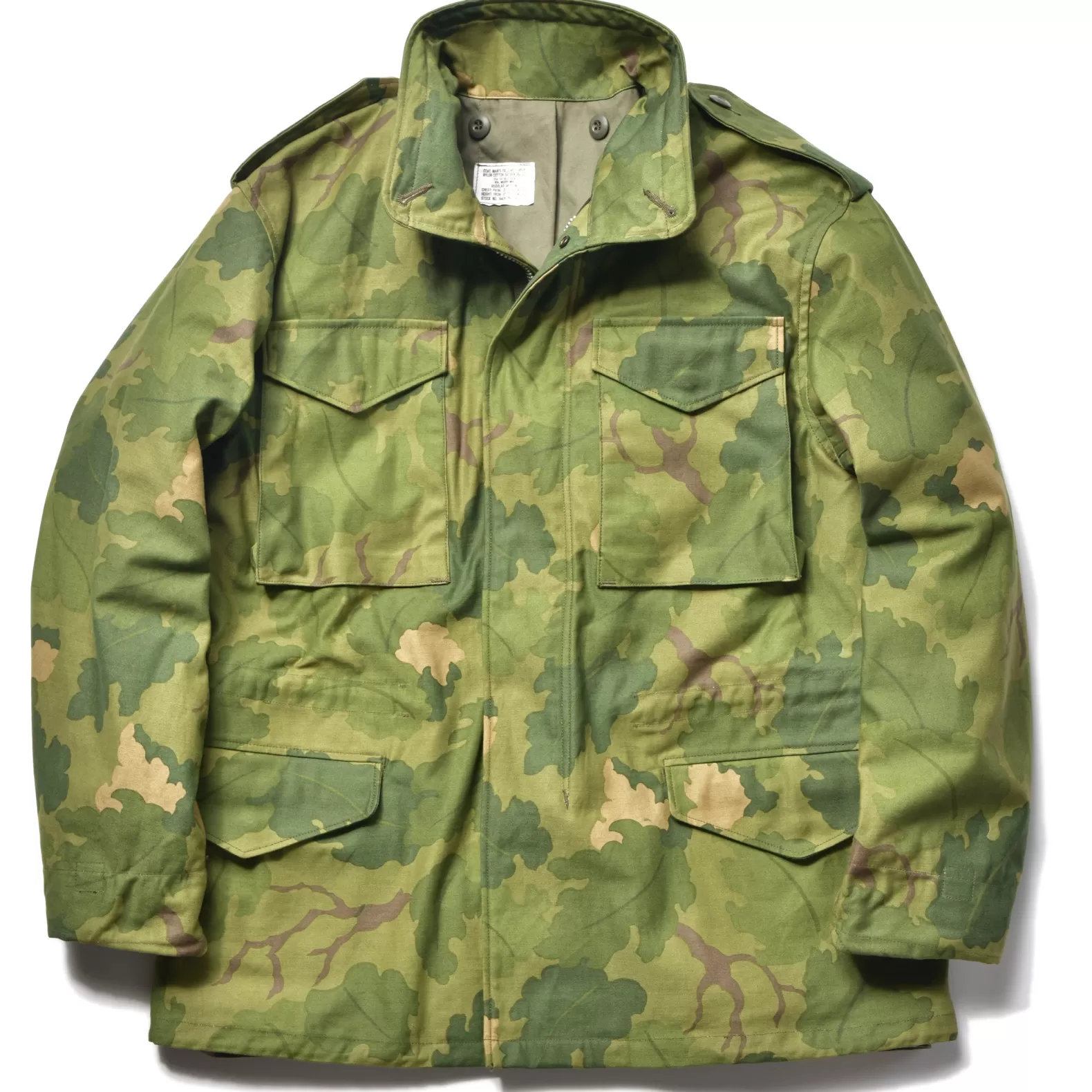 Military<The Real McCoy's M-65 FIELD COAT / MITCHELL PATTERN GREEN