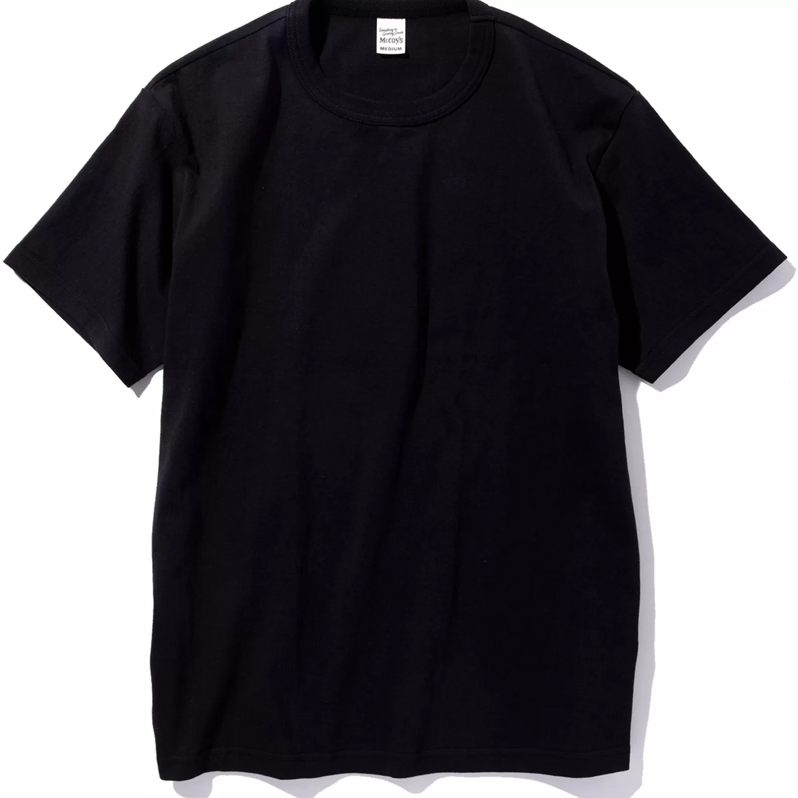 T-shirts<The Real McCoy's McCOY'S 2pcs PACK TEE Black