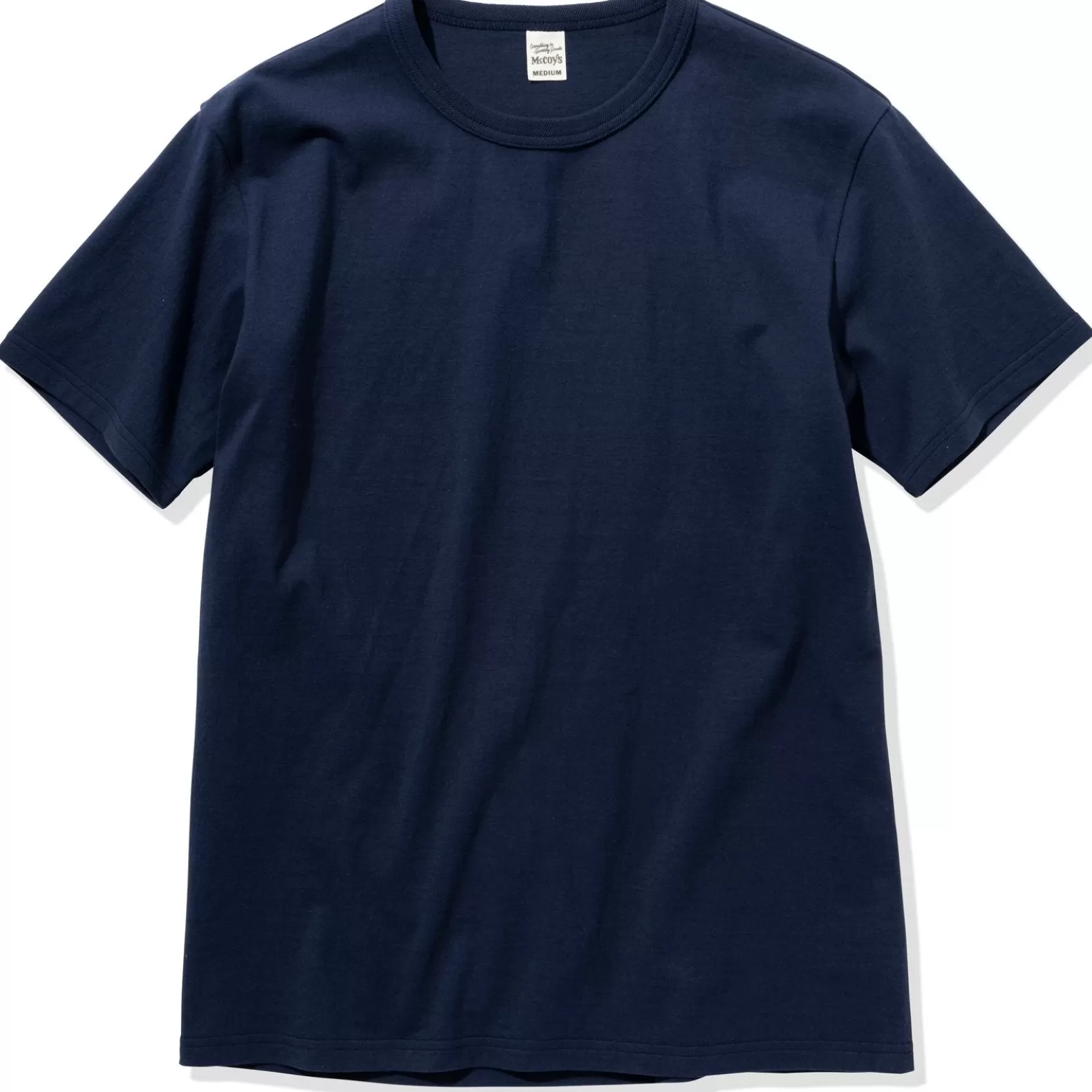 T-shirts<The Real McCoy's McCOY'S 2pcs PACK TEE NAVY