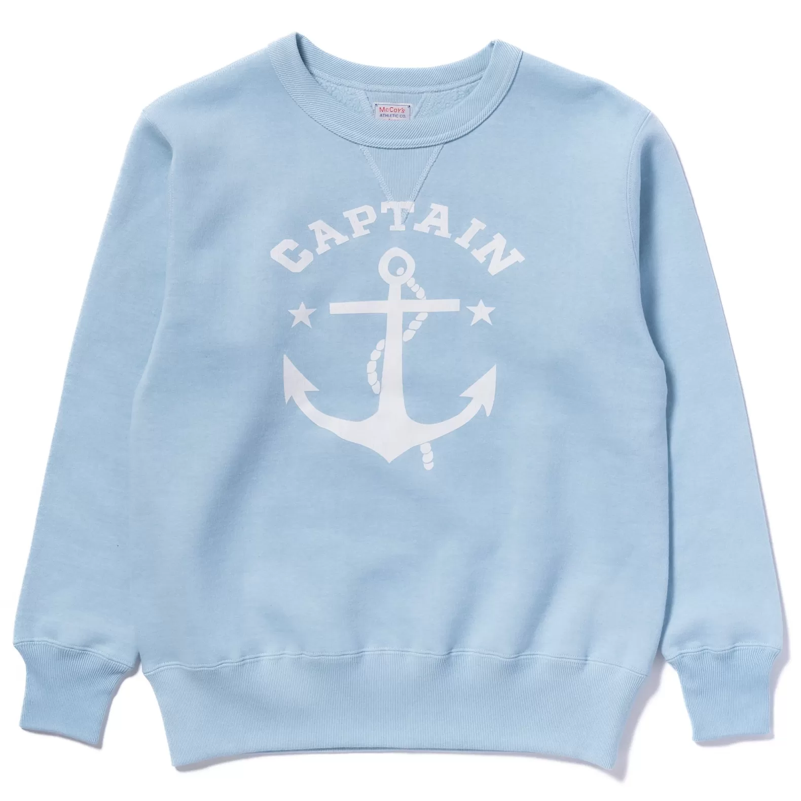 Sweatshirts<The Real McCoy's MILITARY PRINT SWEATSHIRT / CAPTAIN SAXE