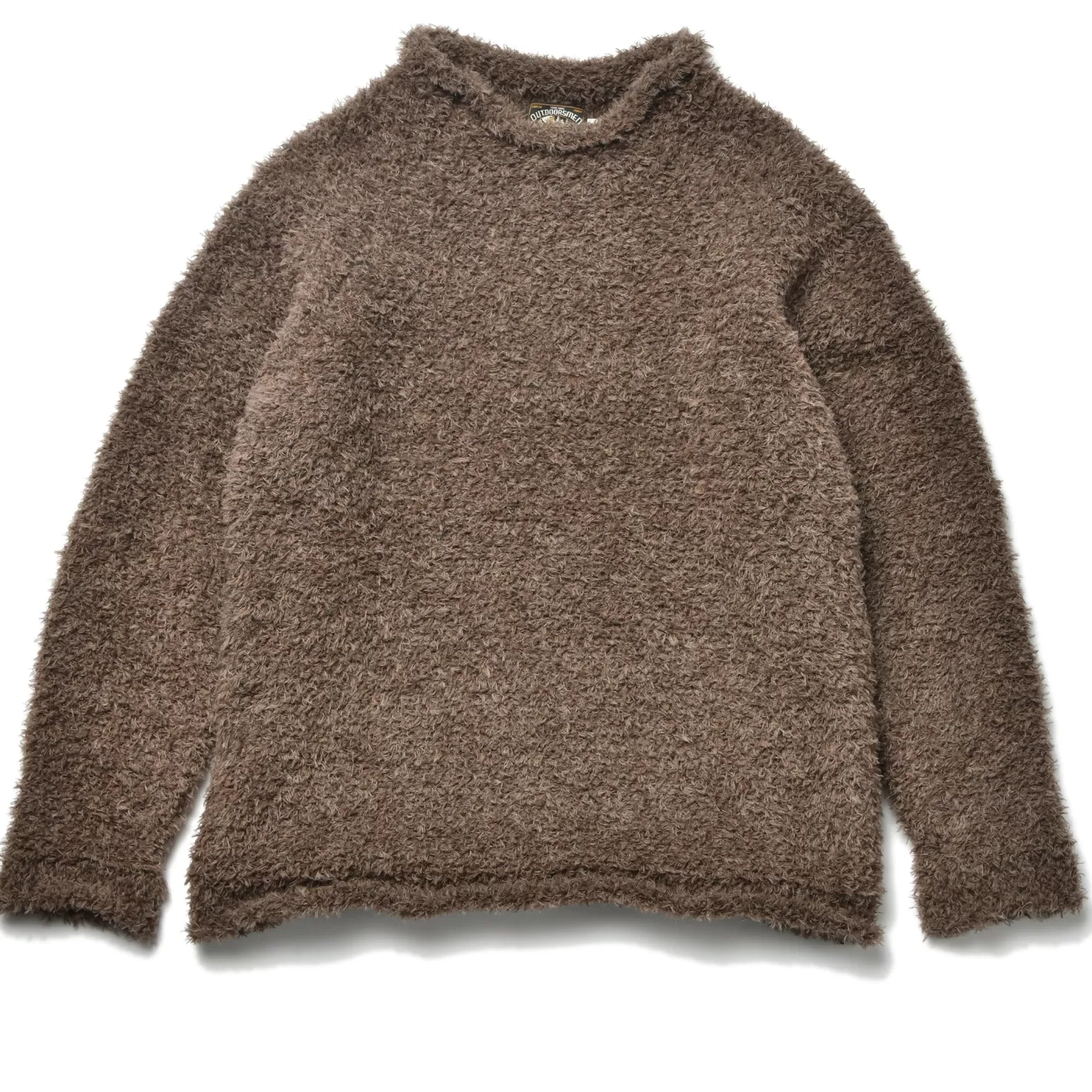 Knitwear<The Real McCoy's MOCKNECK MOLE SWEATER BROWN