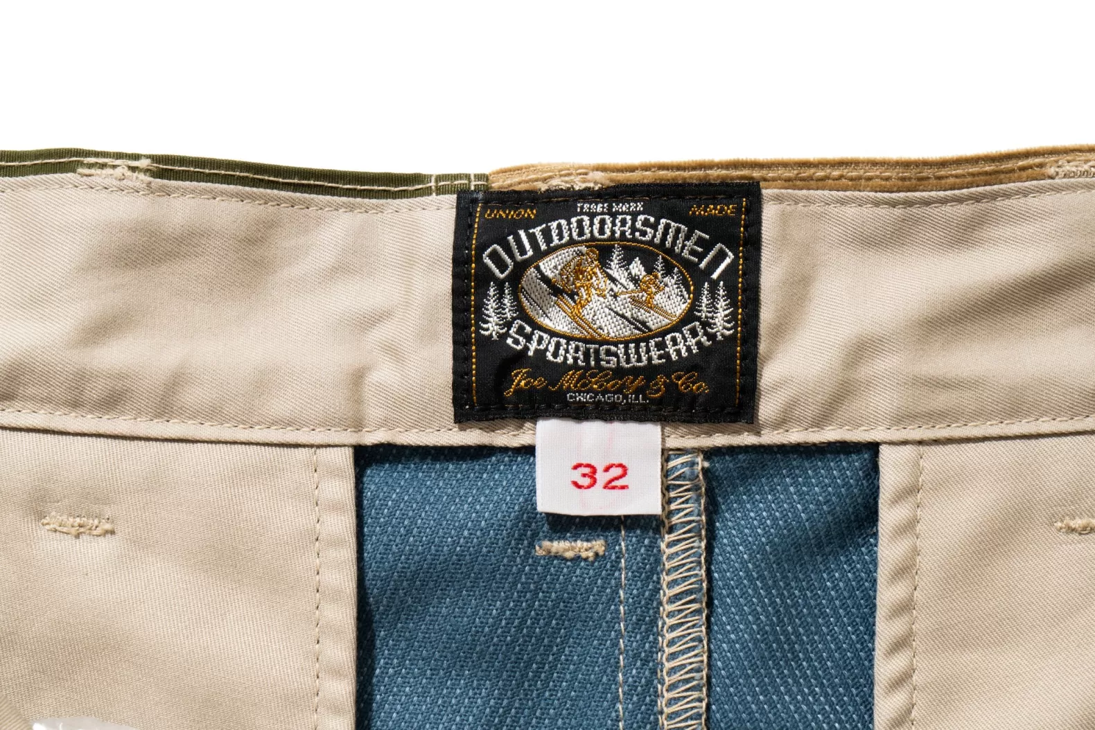 Pants<The Real McCoy's MULTICOLOR CORDUROY HUNTING TROUSERS TRICOLOR