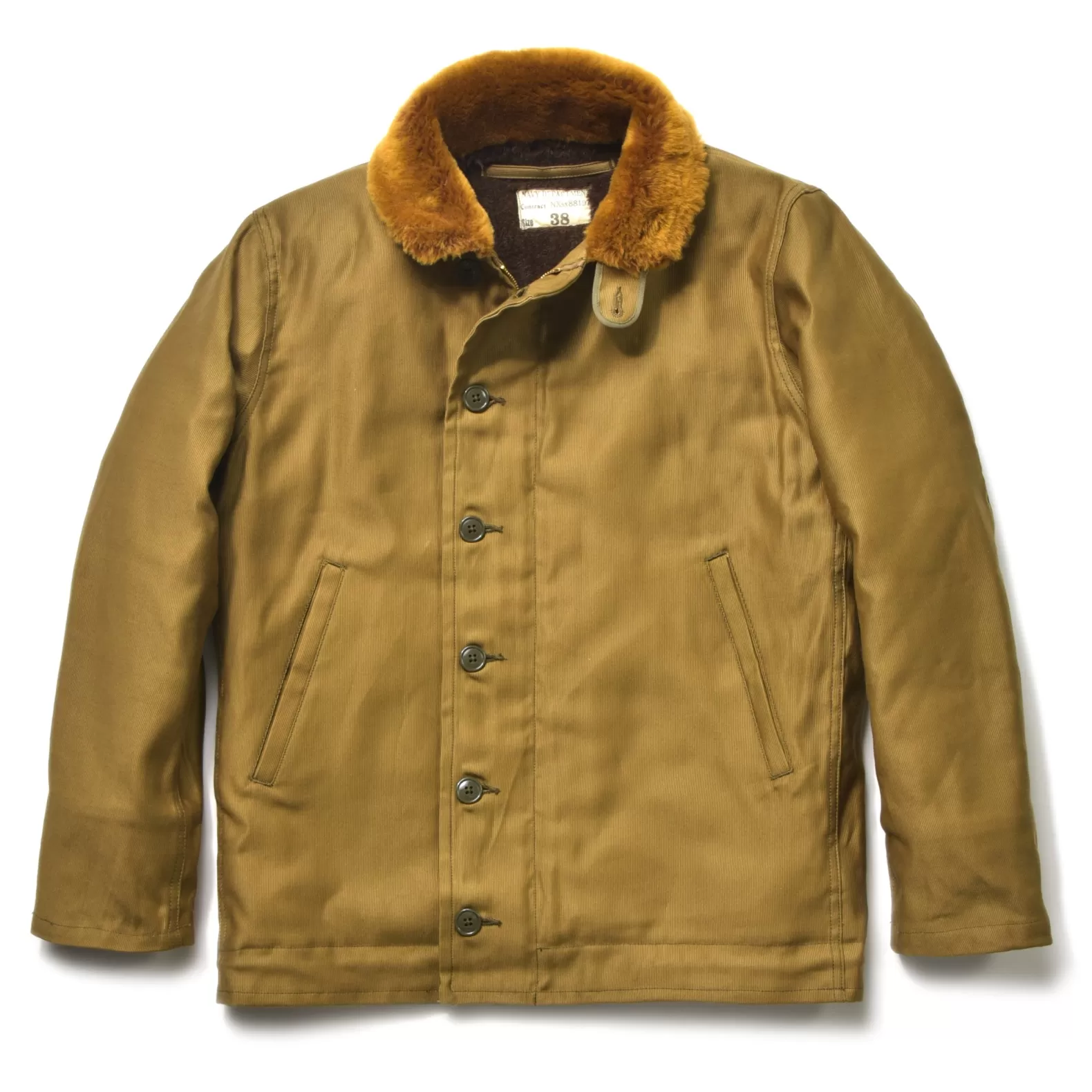 Military<The Real McCoy's N-1 DECK JACKET / SPL KHAKI