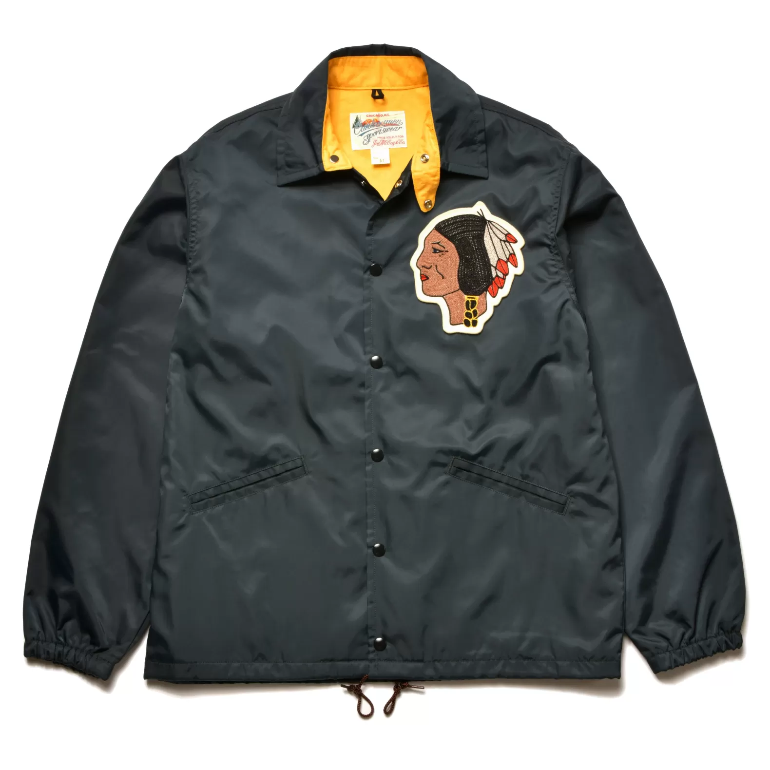 Recreation<The Real McCoy's NYLON COACH JACKET / INDIAN NAVY