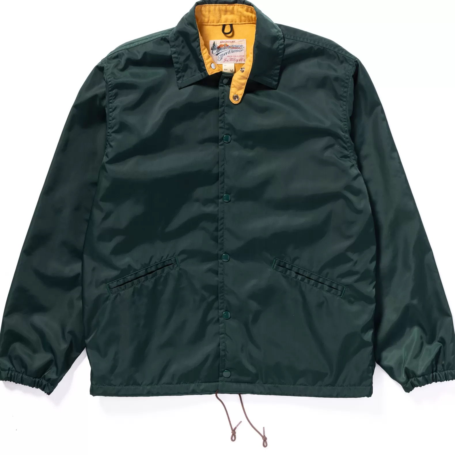 Recreation<The Real McCoy's NYLON COTTON LINED COACH JACKET FOREST