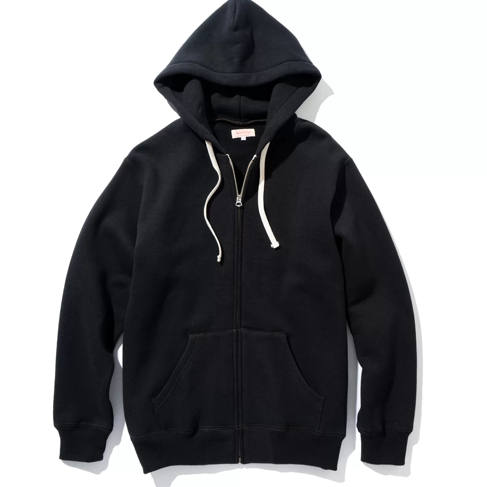 Sweatshirts<The Real McCoy's 10 oz. LOOPWHEEL F/Z PARKA Black