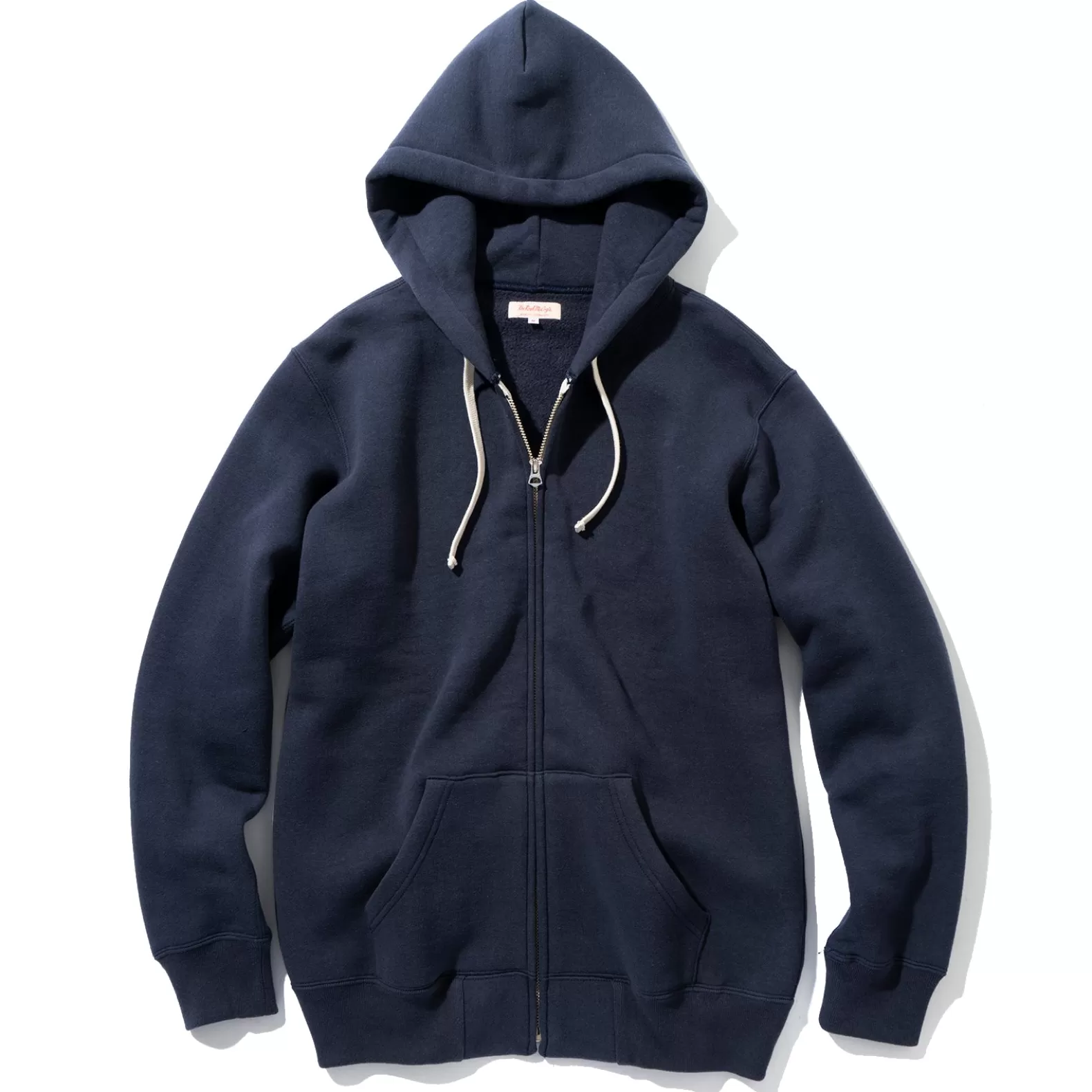 Sweatshirts<The Real McCoy's 10 oz. LOOPWHEEL F/Z PARKA Navy