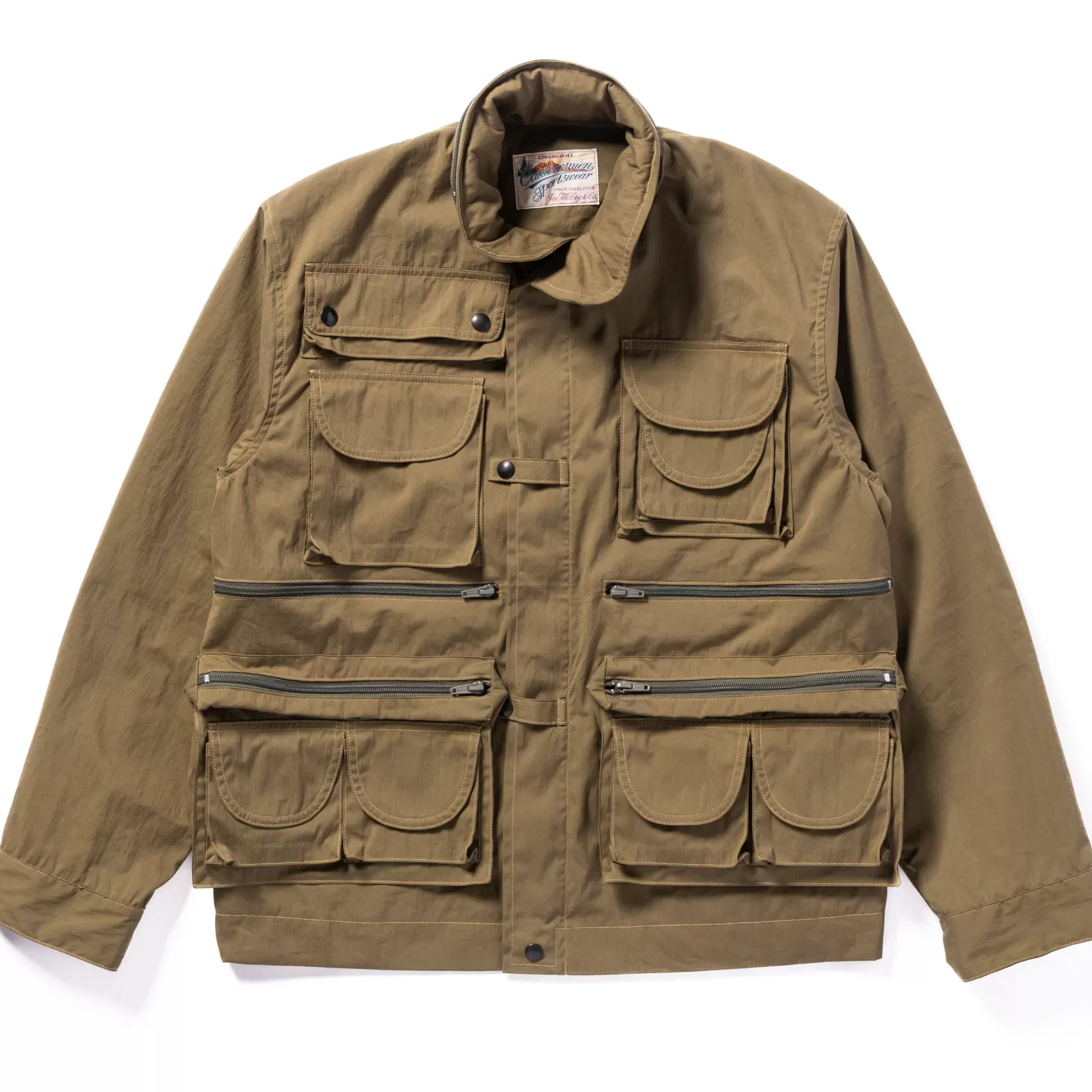 Recreation<The Real McCoy's PHOTOGRAPHER UTILITY JACKET OLIVE