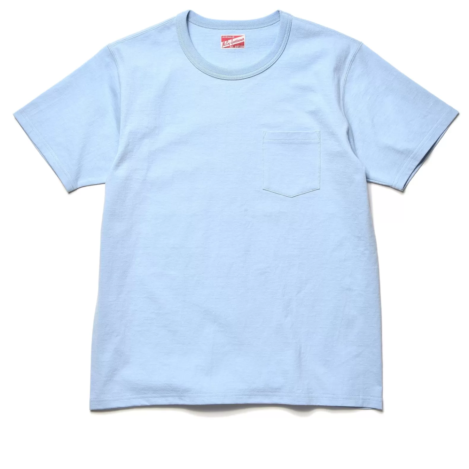 T-shirts<The Real McCoy's POCKET TEE SAXE