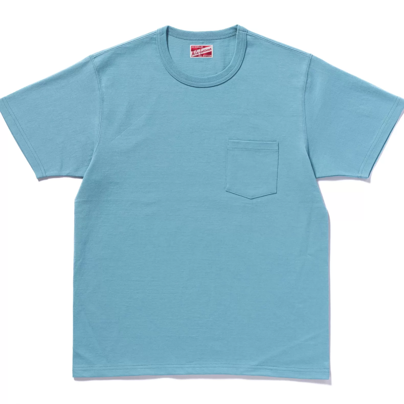 T-shirts<The Real McCoy's POCKET TEE TEAL