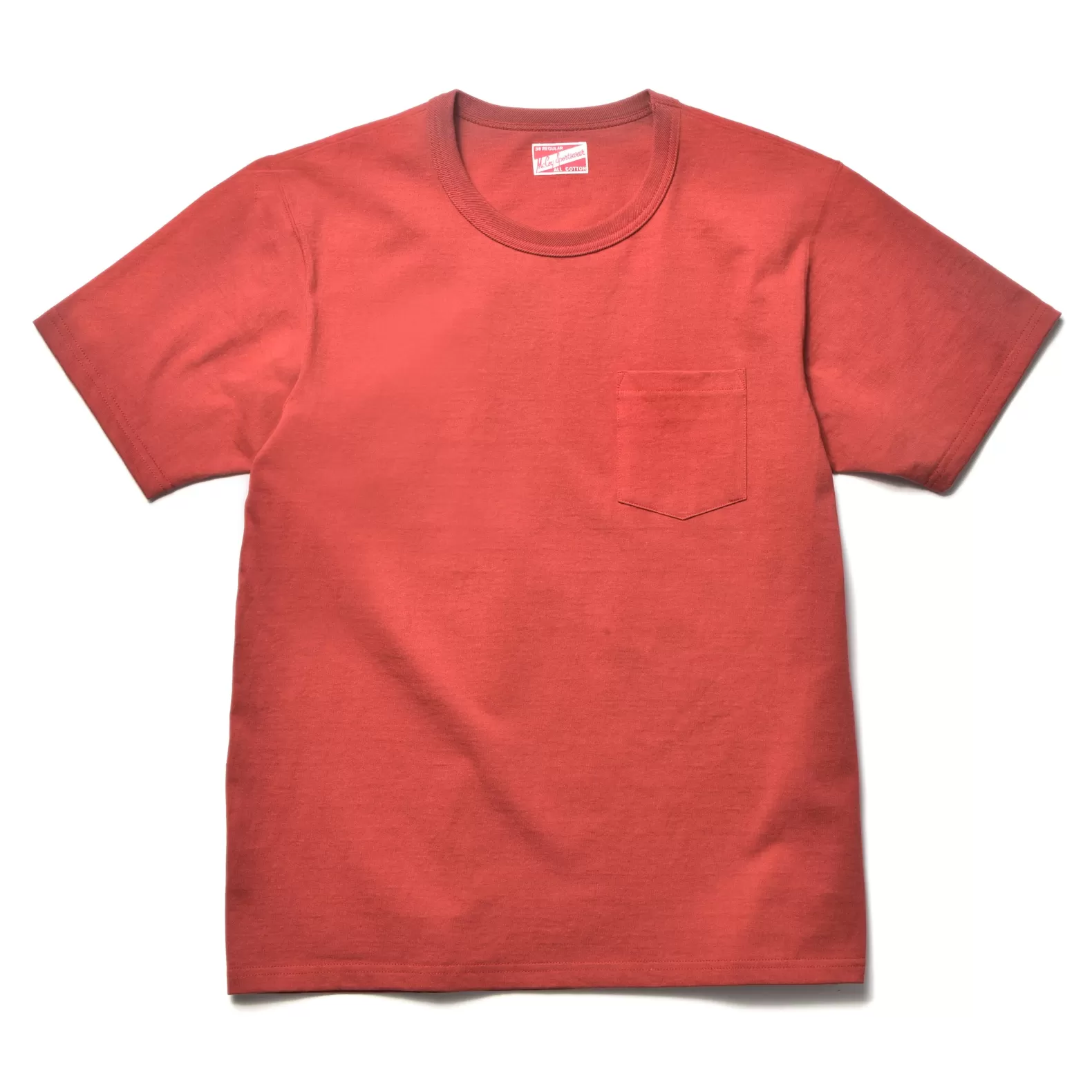 T-shirts<The Real McCoy's POCKET TEE CHERRY