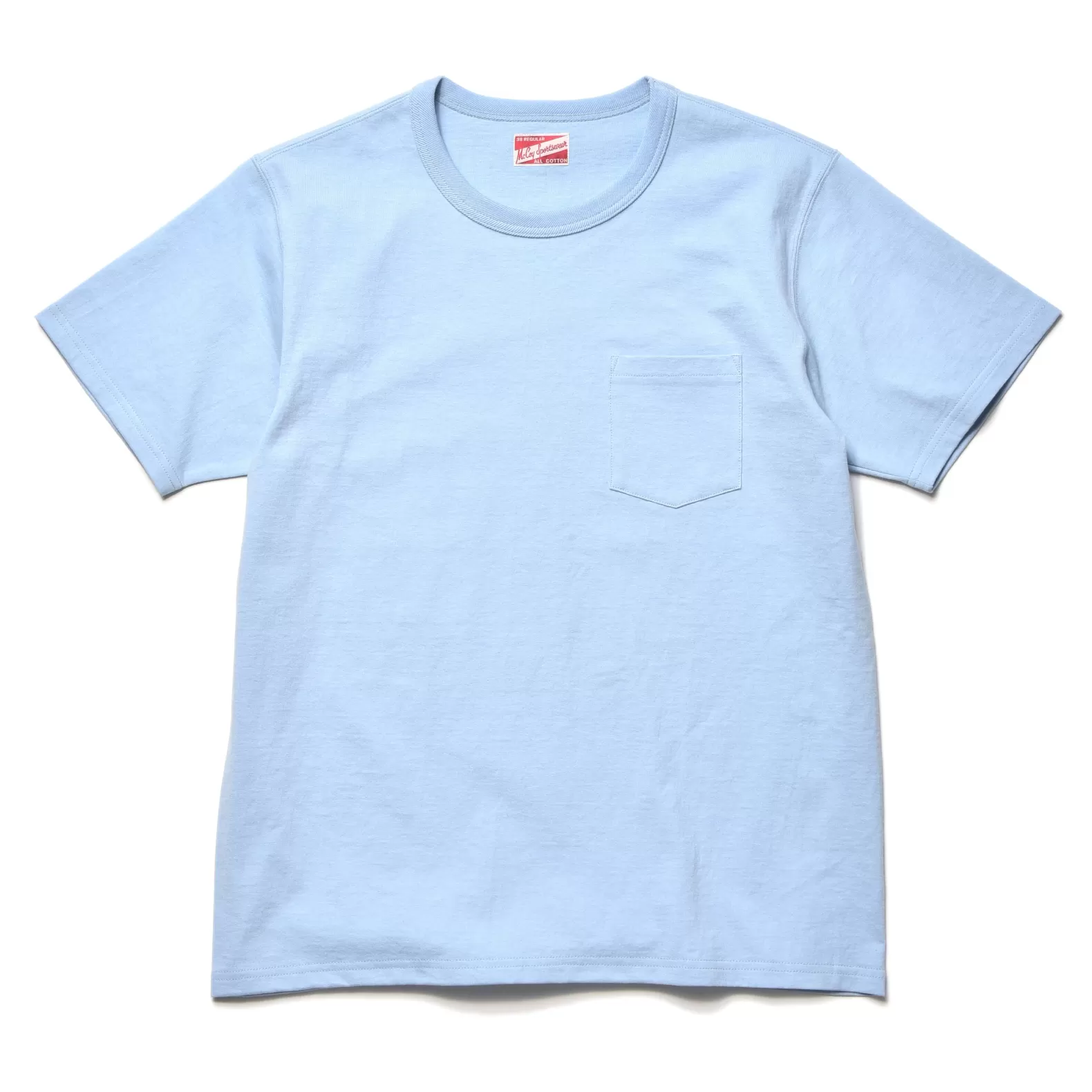 T-shirts<The Real McCoy's POCKET TEE SAXE