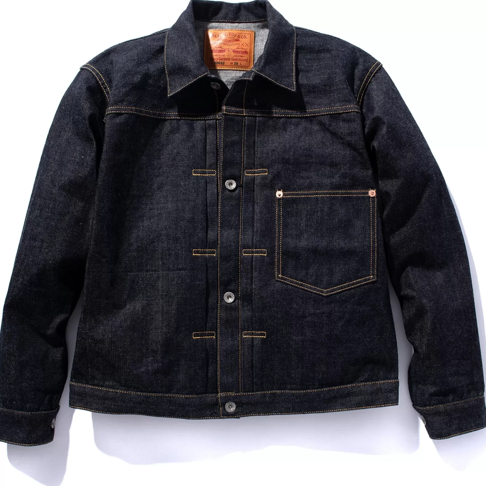 Denim<The Real McCoy's REAL McCOY'S LOT.S003J Indigo